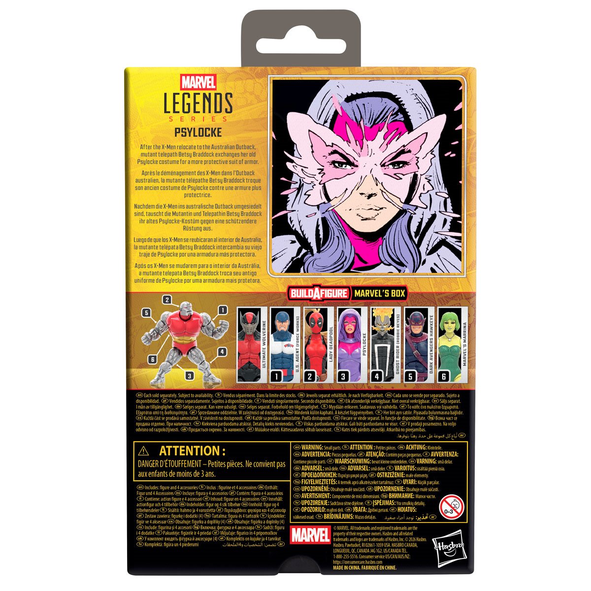 Marvel Legends Series Psylocke Action Figure