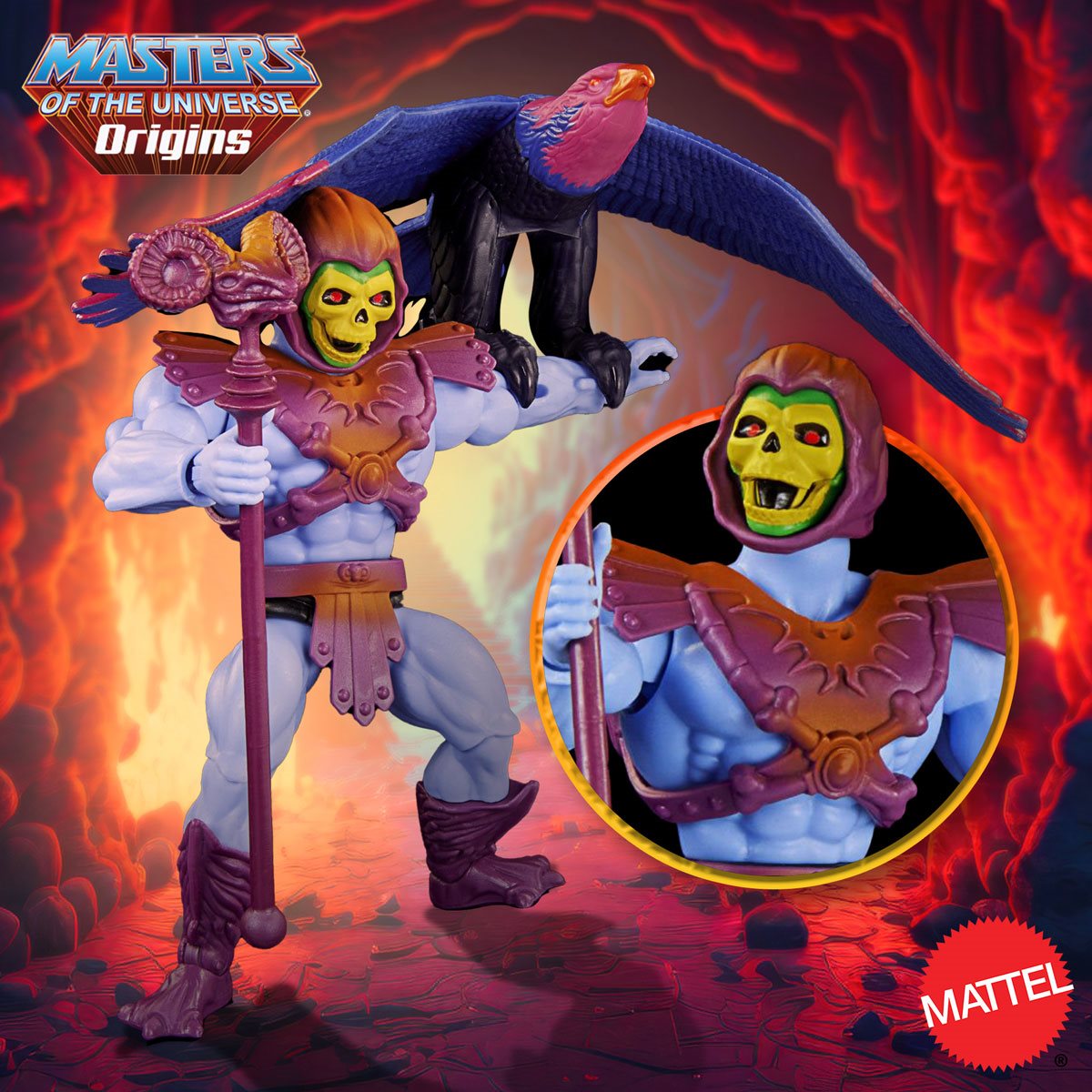 Masters of the Universe Origins Skeletor & Screech Two Pack Action Figure