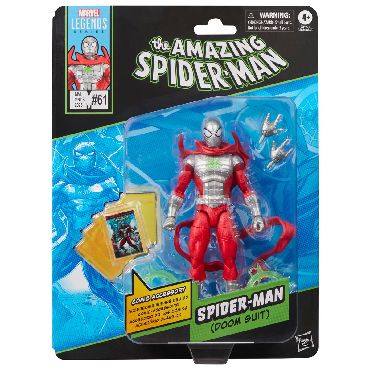 Marvel Legends Comics-Inspired Spider-Man (Doom Suit) Action Figure