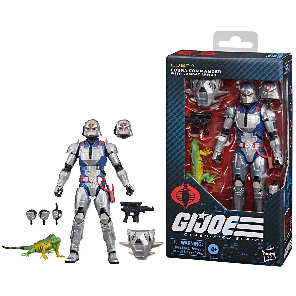 G.I. Joe Classified Series Cobra Commander with Combat Armor Action Figure