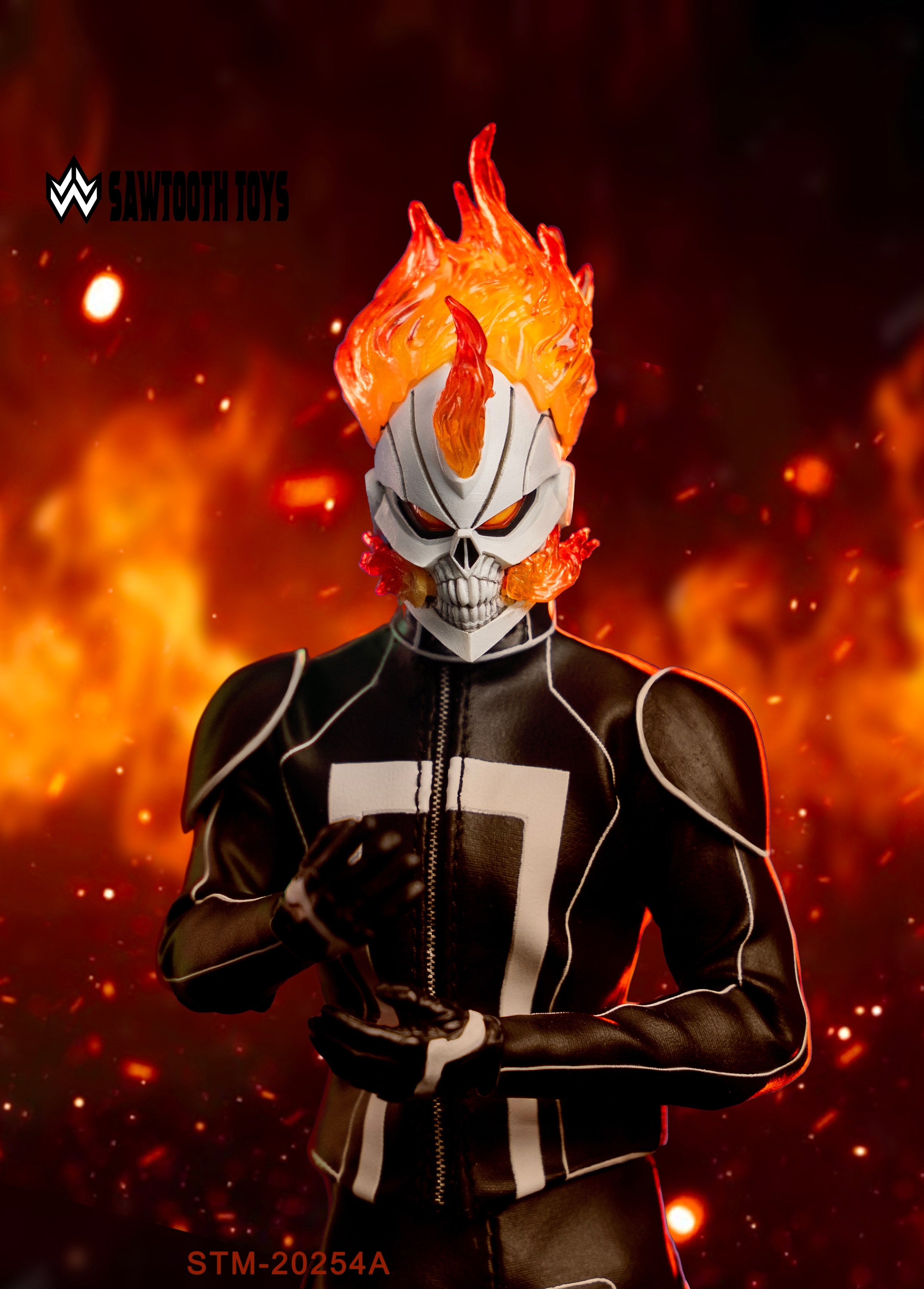 SAWTOOTH 1/12 STM-20254A Flame Rider A Edition