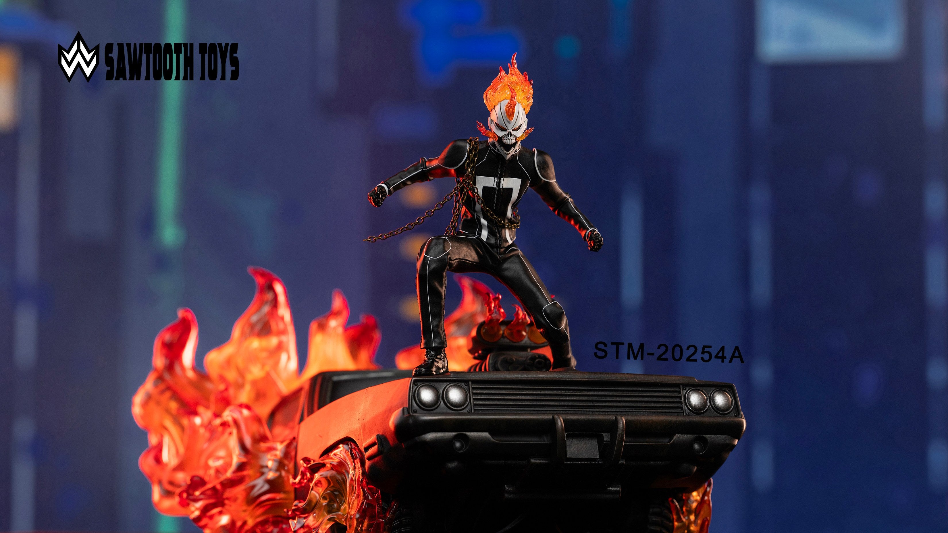 SAWTOOTH 1/12 STM-20254A Flame Rider C Edition