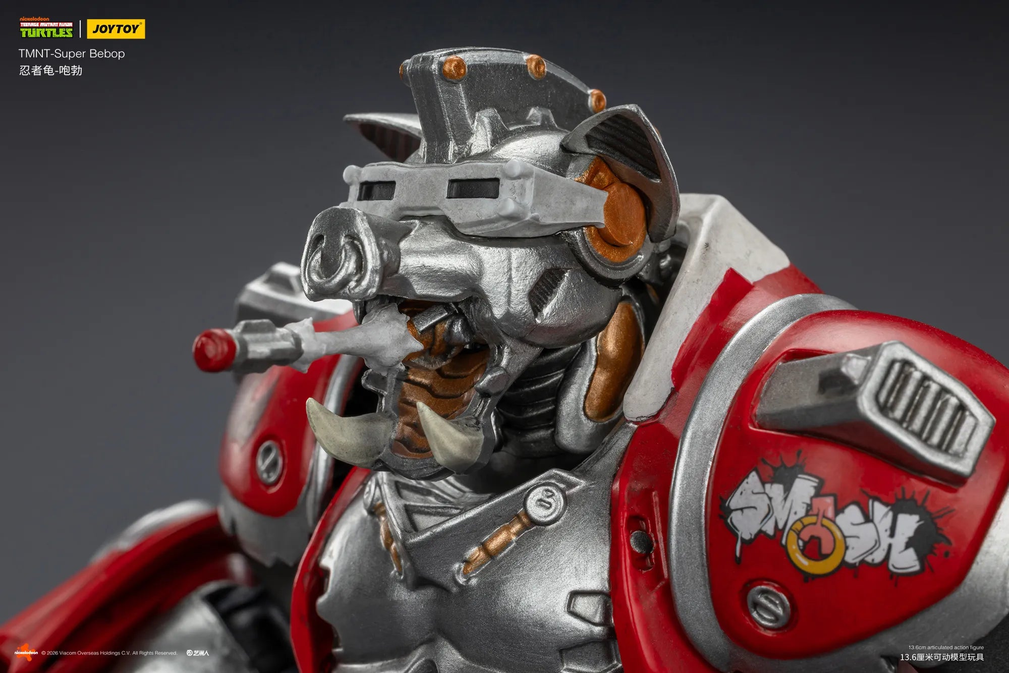 TMNT Super Bebop Action Figure By Joytoy