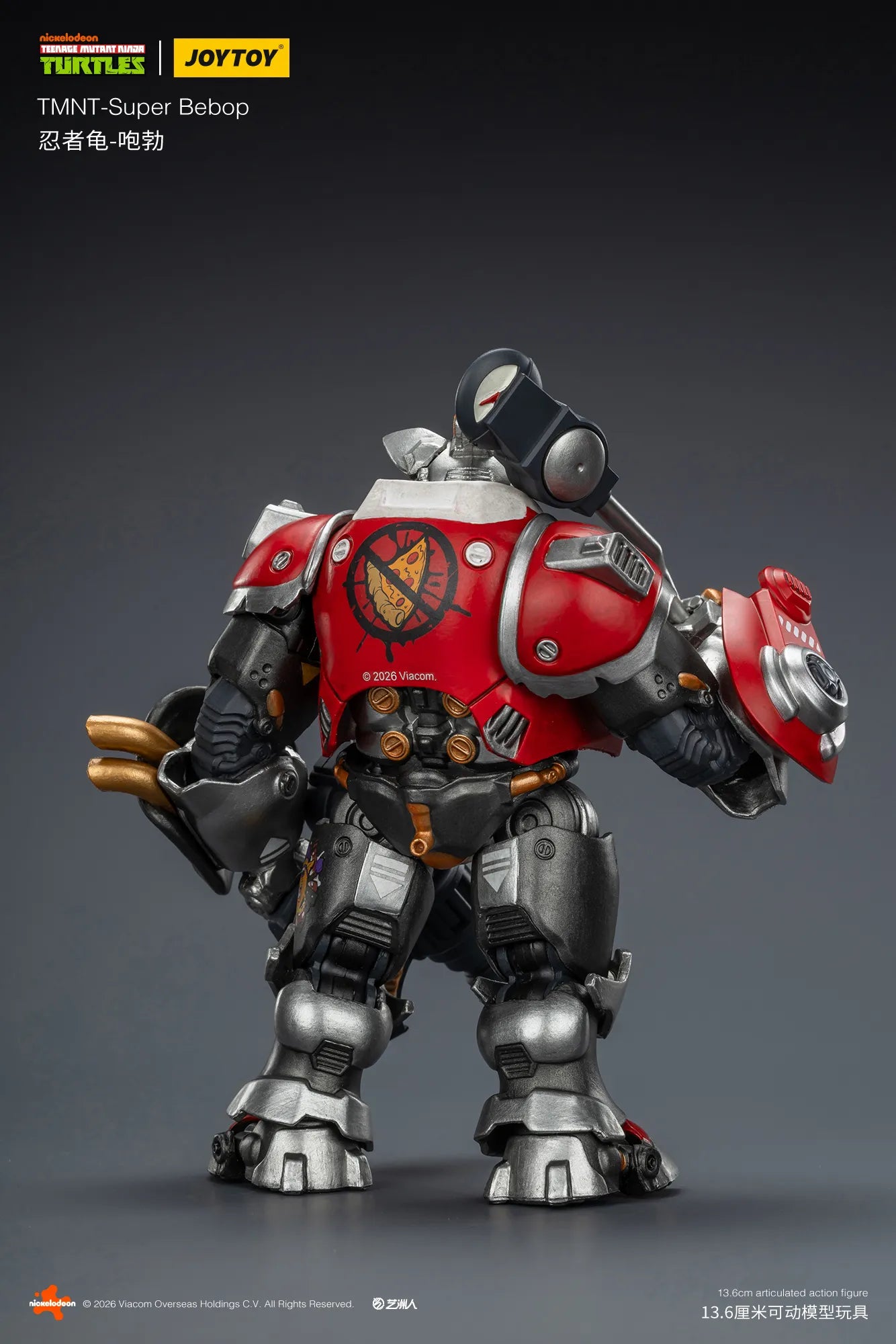 TMNT Super Bebop Action Figure By Joytoy
