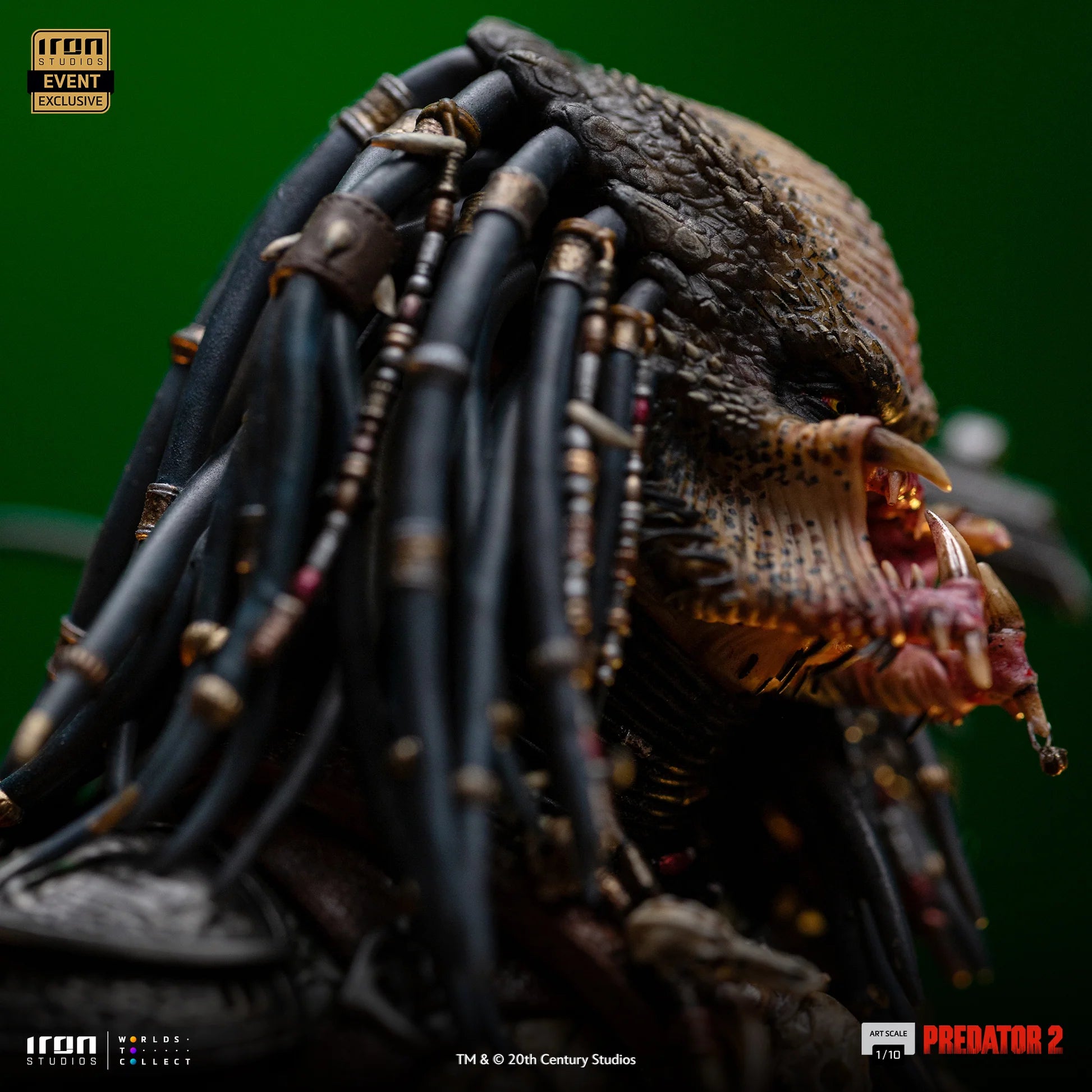 Elder Predator (CCXP Exclusive) Predator 2 Statue By Iron Studios