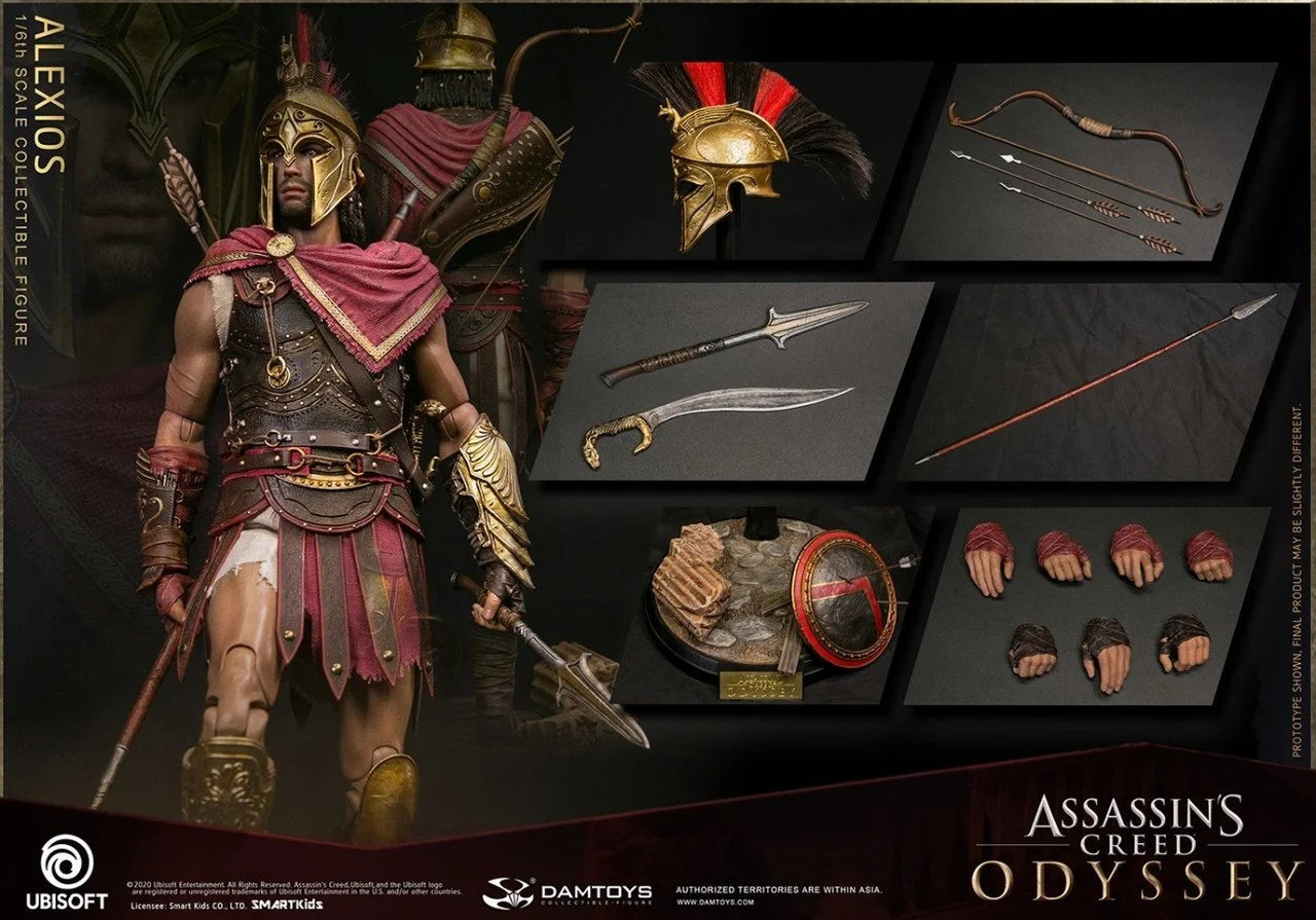 Assassin’s Creed Odyssey Alexios 1/6 Scale Action Figure by DamToys