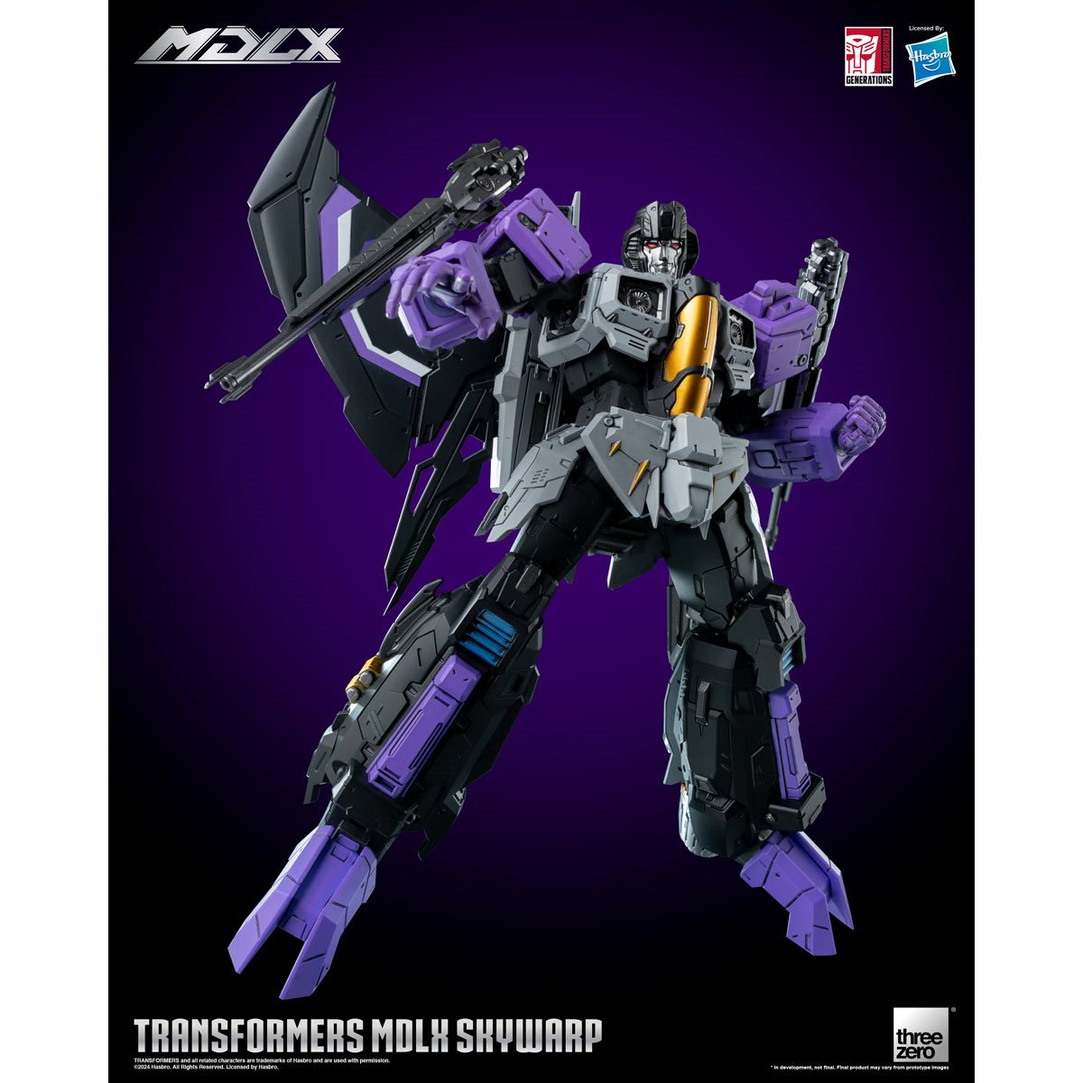Transformers MDLX Skywarp By Threezero