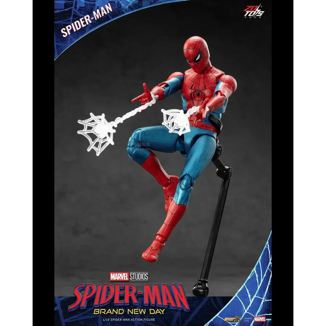 Spiderman Brand New Day Spiderman Action Figure By Zd Toys