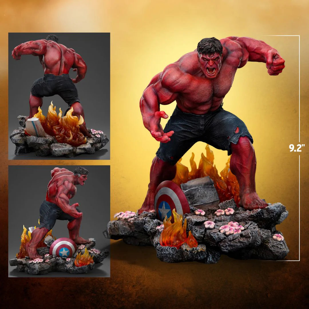 Red Hulk - Brave New World - Art Scale 1/10 By Iron Studios