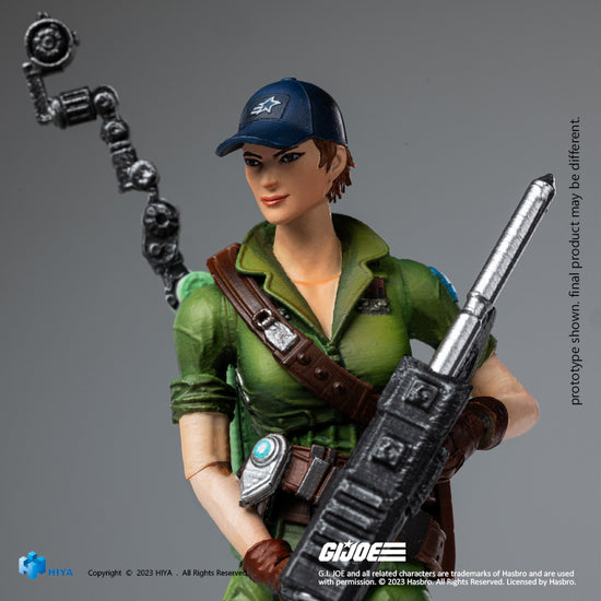 HIYA Exquisite Mini Series 1/18 Scale G.I.Joe Lady Jaye Action Figure