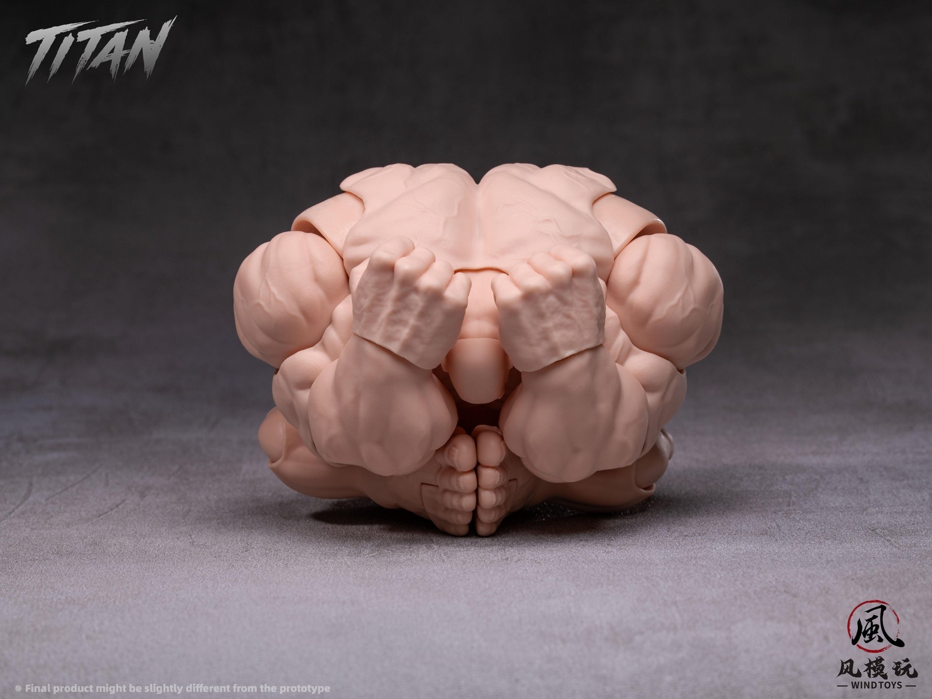 Titan 1/12 Super Action Muscle Body (Light Skin) by WIND TOYS