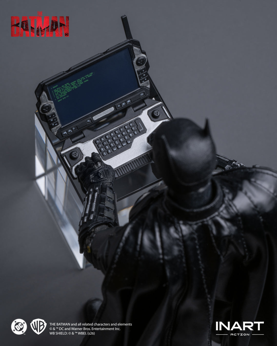 The Batman - Batman Action Figure 1/12 Scale Figure by Inart Action