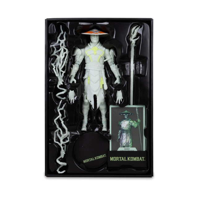 Raiden (Mortal Kombat) Glow In The Dark Edition Gold Label Action Figure