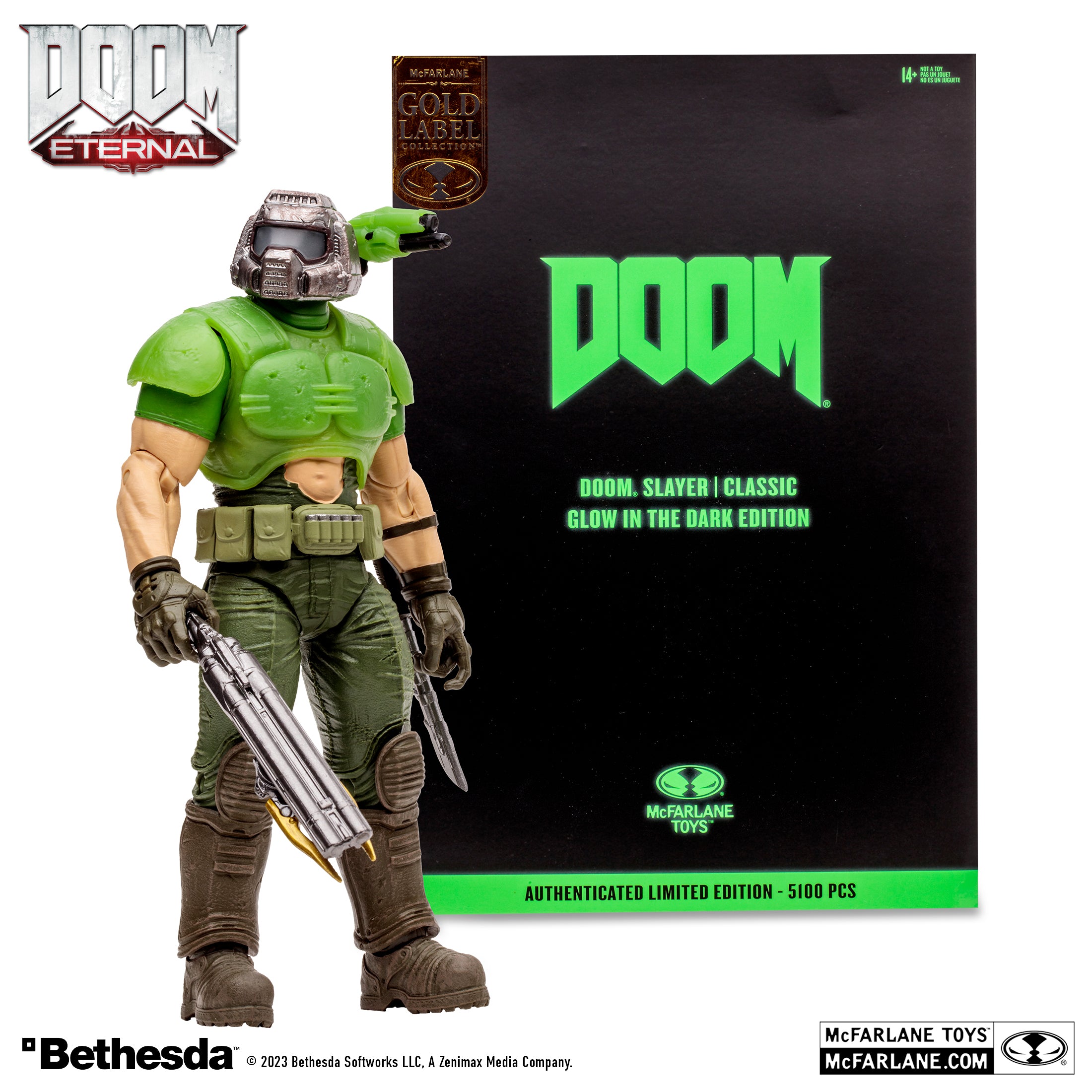 Doom Slayer Classic (Glow In The Dark Edition) Gold Label