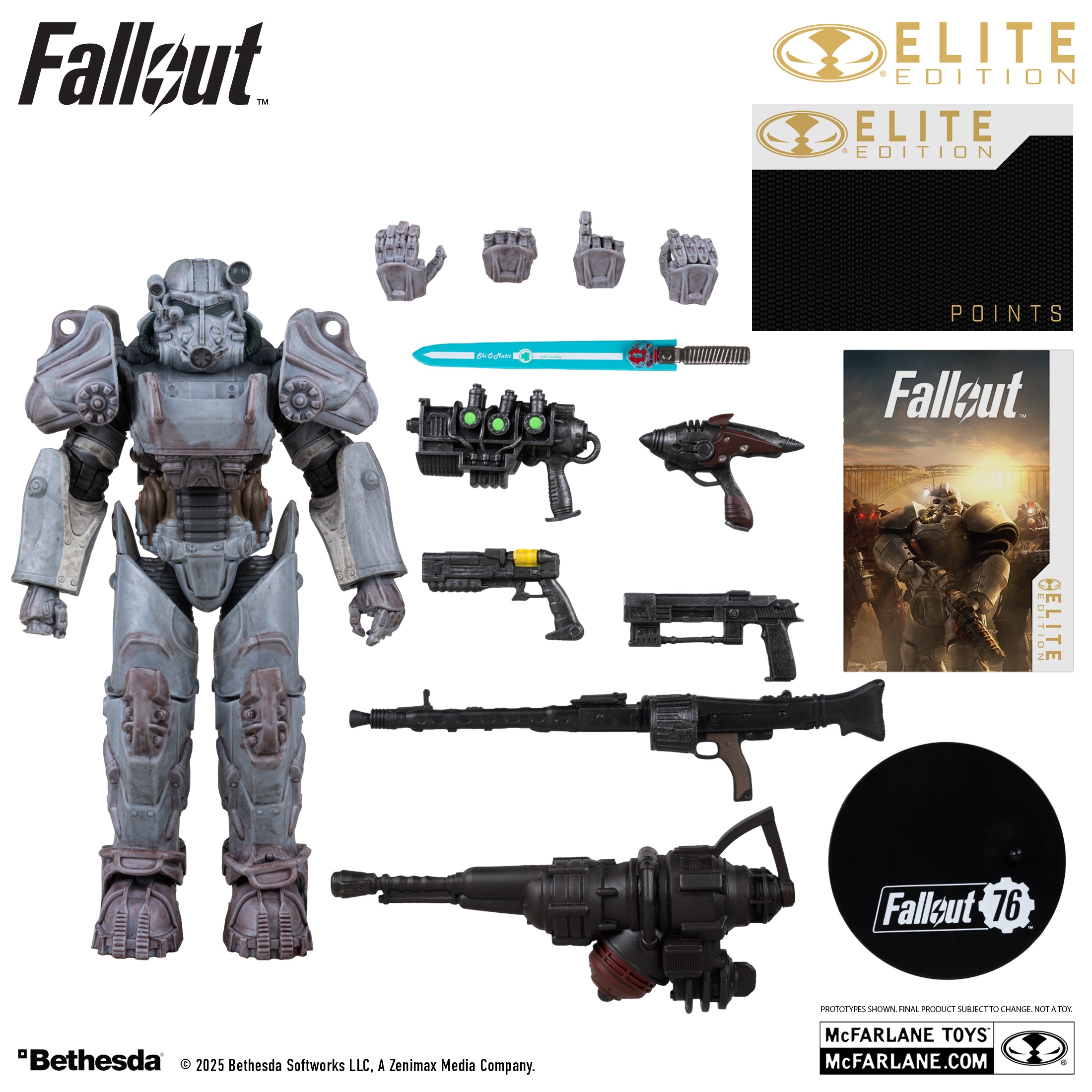 Fallout 76 T-60 Deluxe Elite Edition Action Figure by McFarlane