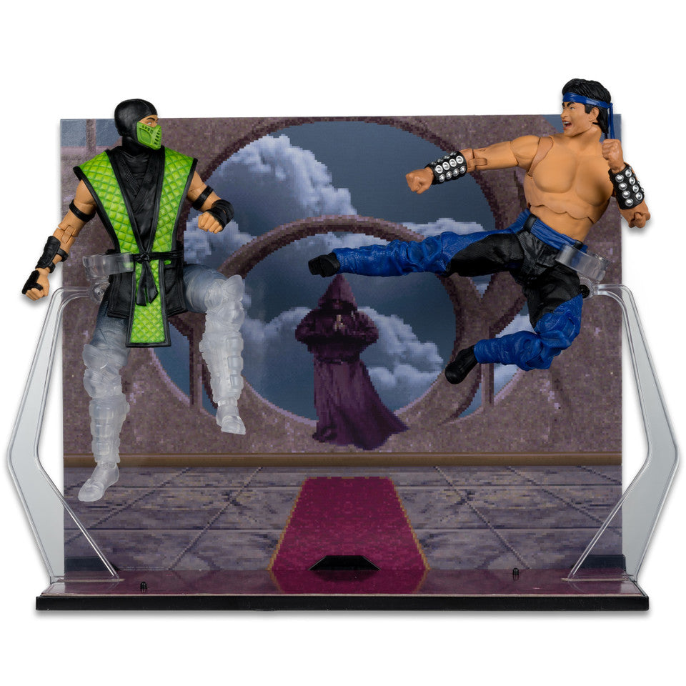 Liu Kang vs Reptile (Mortal Kombat Klassic) Deluxe 2-Pack Action Figure