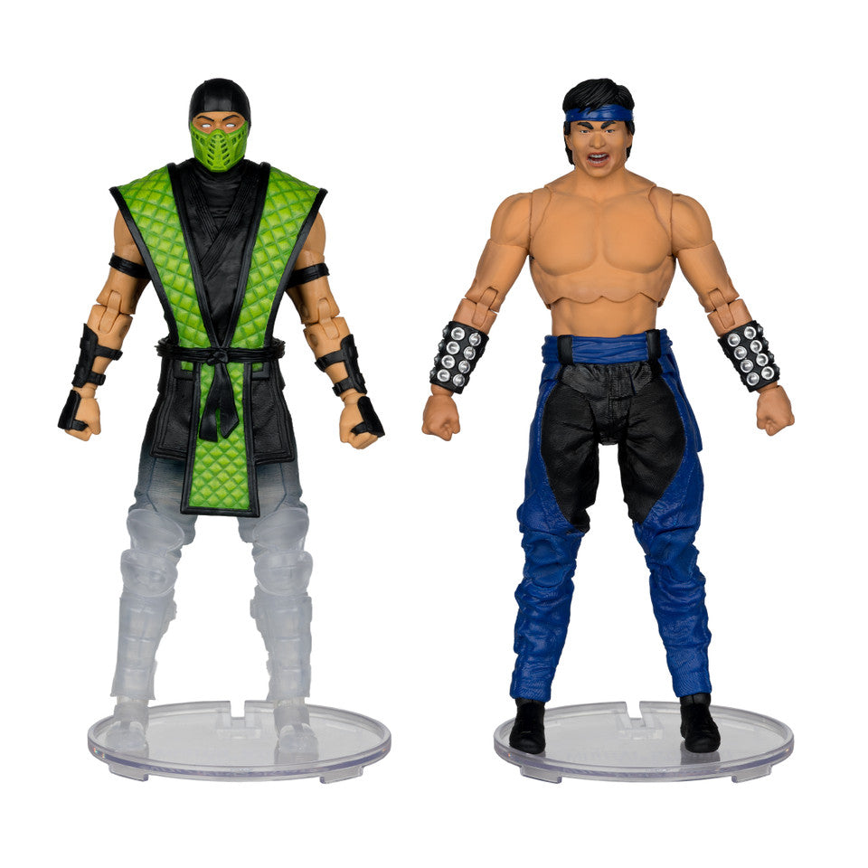 Liu Kang vs Reptile (Mortal Kombat Klassic) Deluxe 2-Pack Action Figure