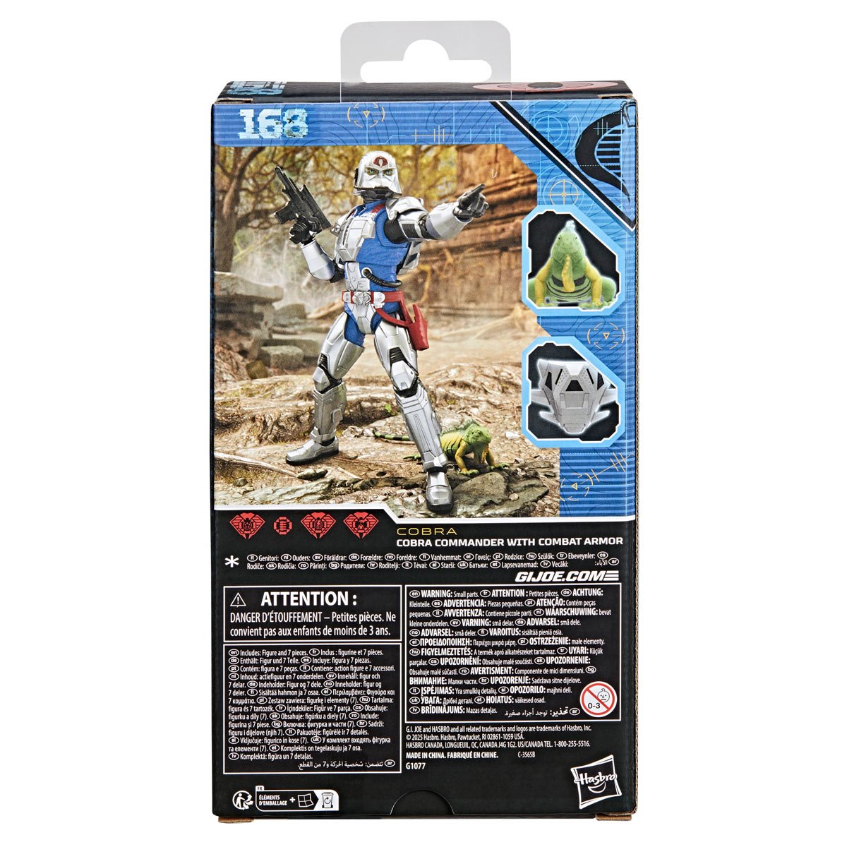 G.I. Joe Classified Series Cobra Commander with Combat Armor Action Figure