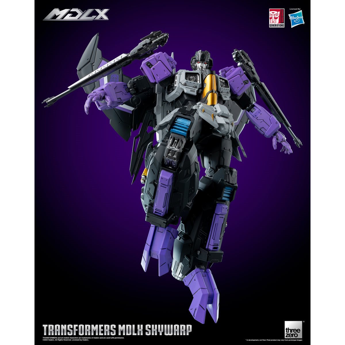Transformers MDLX Skywarp By Threezero