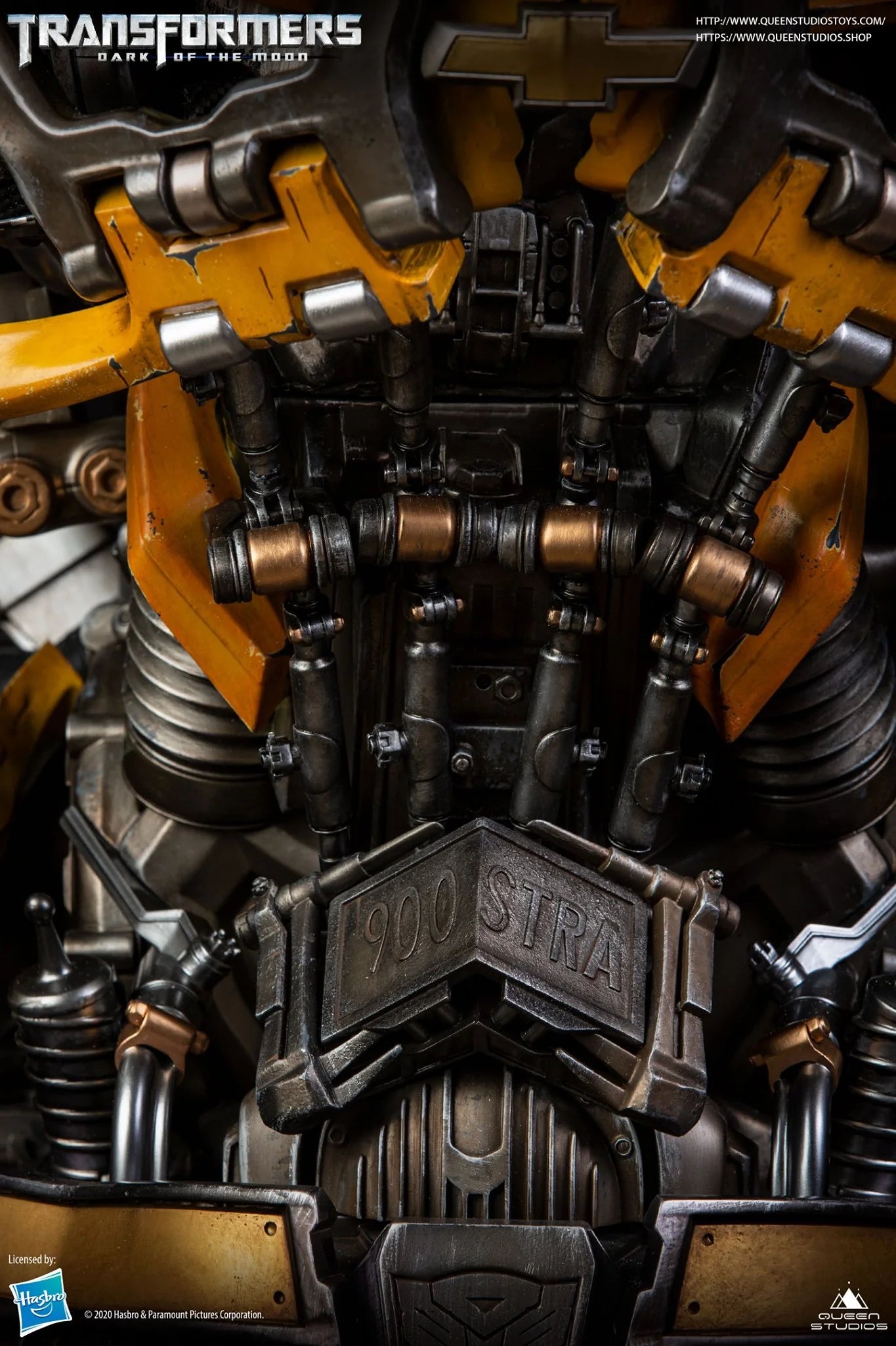 Queen Studios Human Size DOTM Transformer Bumblebee Bust