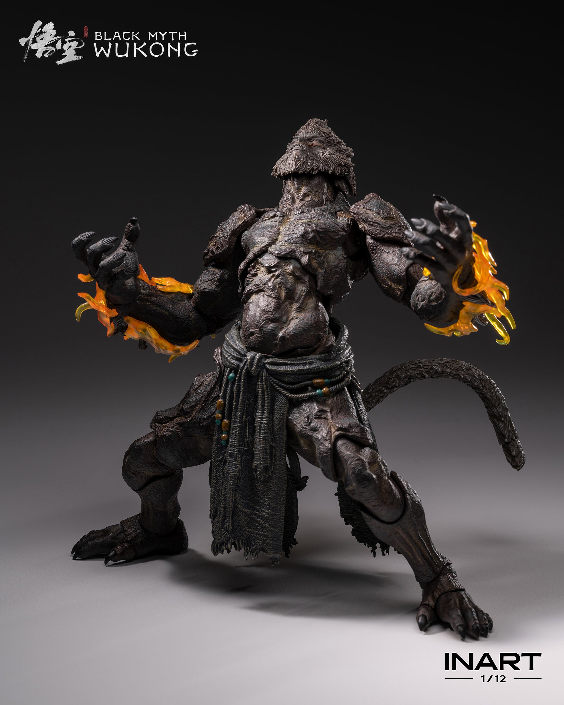 INART Black Myth Wukong Stone Monkey 1/12 Action Figure