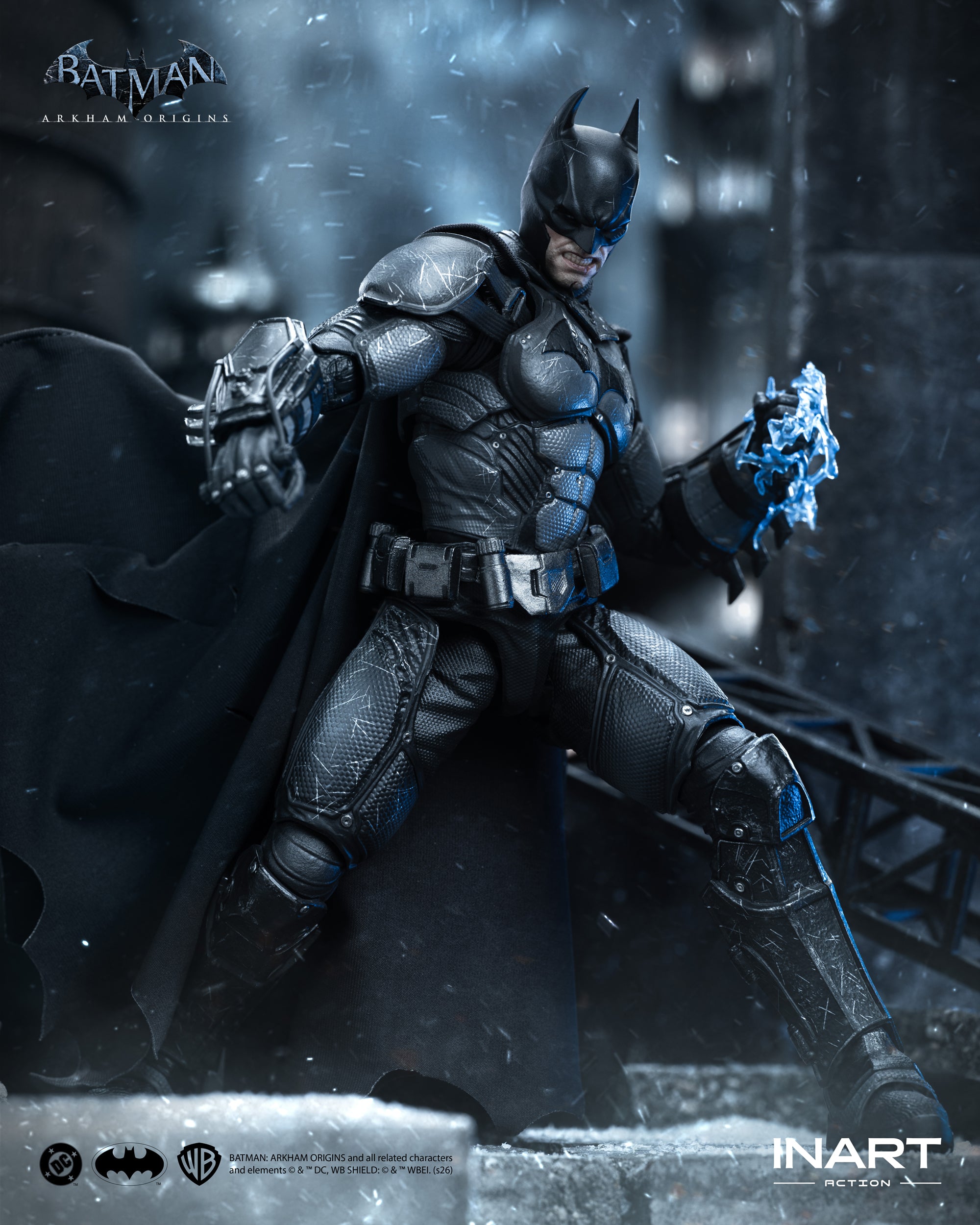 [Pre-order Deposit] INART Action – Batman: Arkham Origins – Batman (Battle Damaged Version) Action Figure