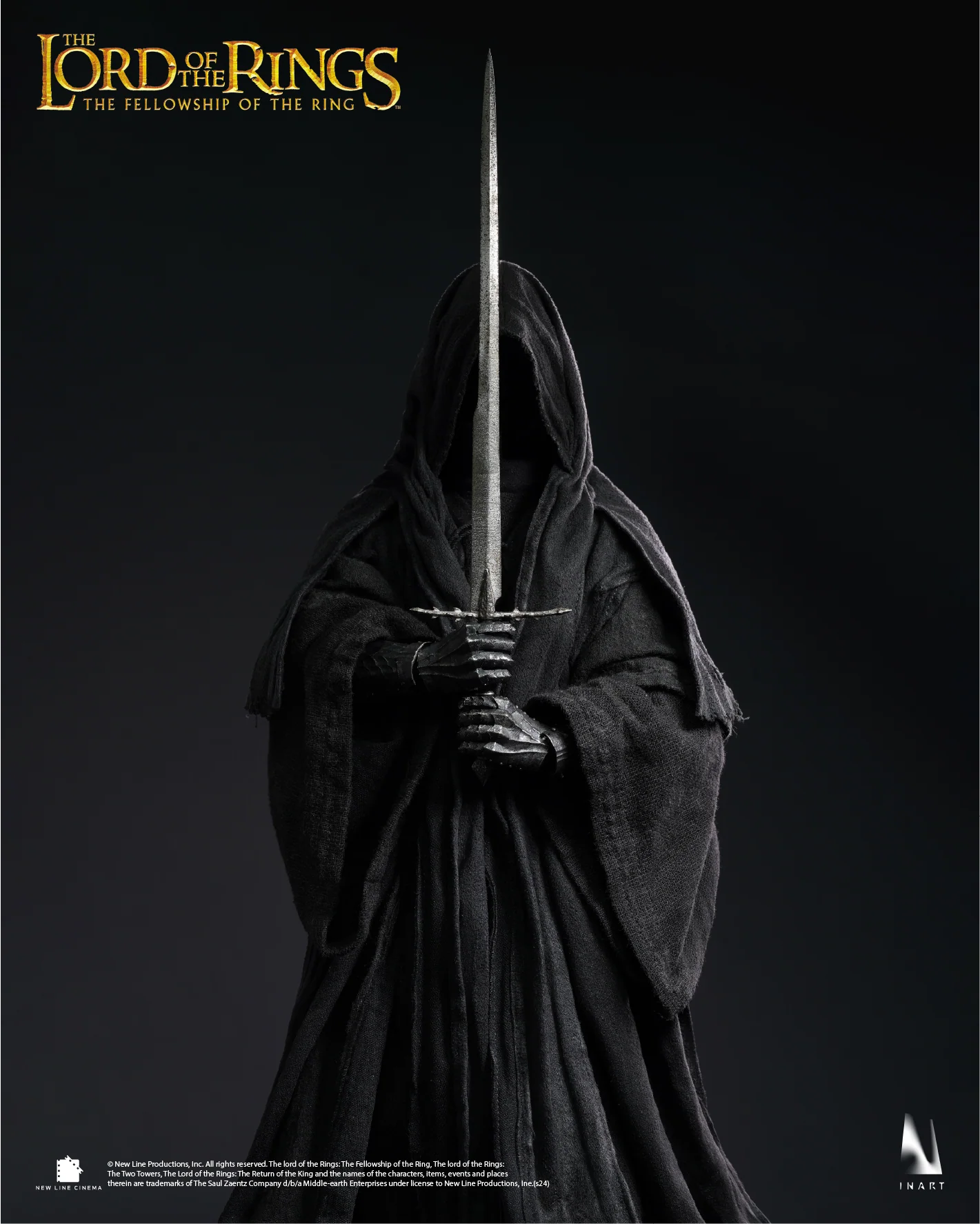 Nazgûl (Ringwraith) Sixth Scale Deluxe Version with Horse Figure