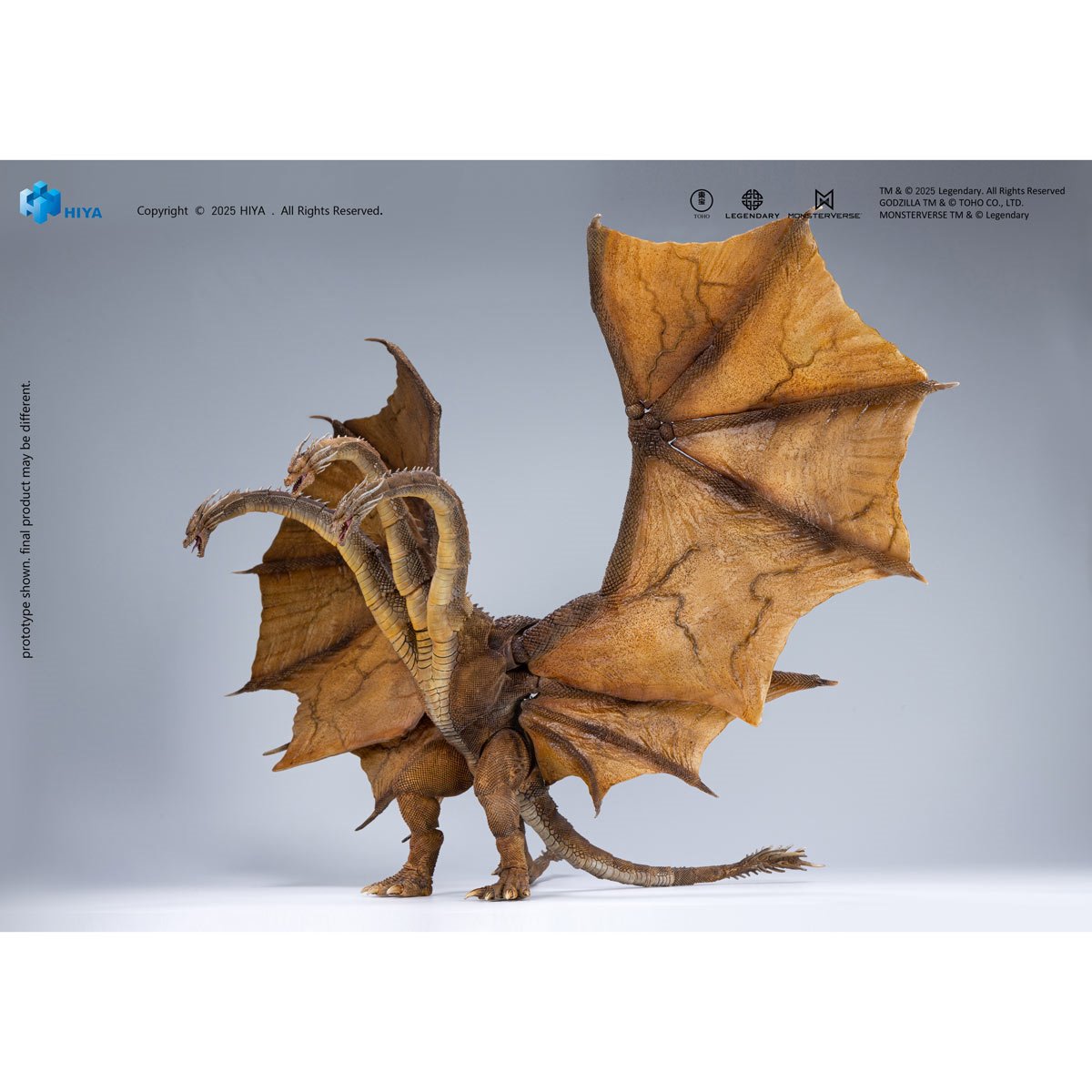 Godzilla: King of the Monsters King Ghidorah 2.0 Exquisite Basic Series Action Figure