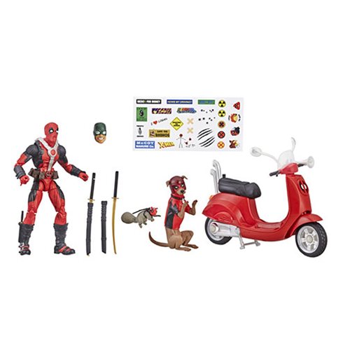 Marvel Legends Ultimate Deadpool Corps Action Figures with Scooter