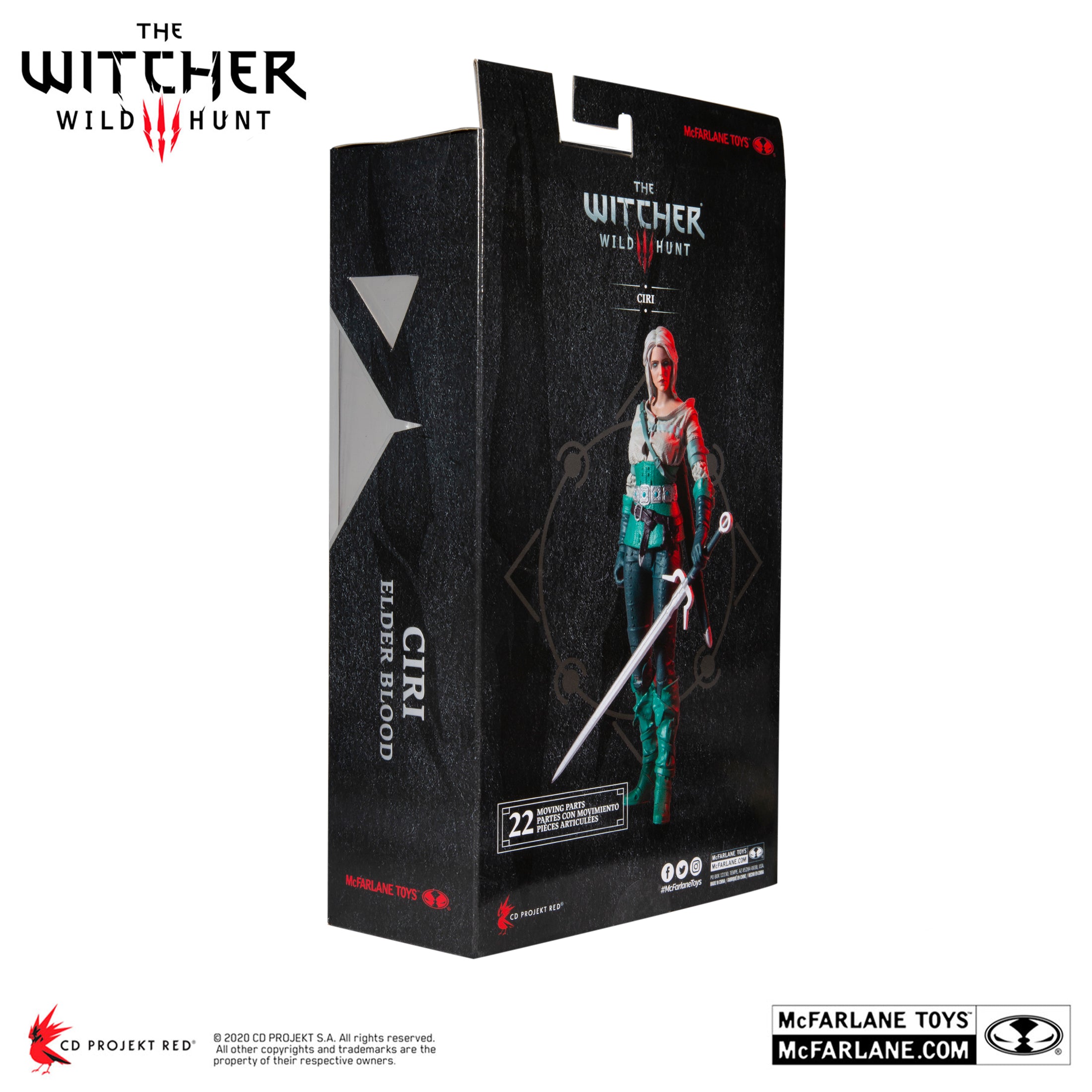 The Witcher Ciri (Elder Blood) by McFarlane