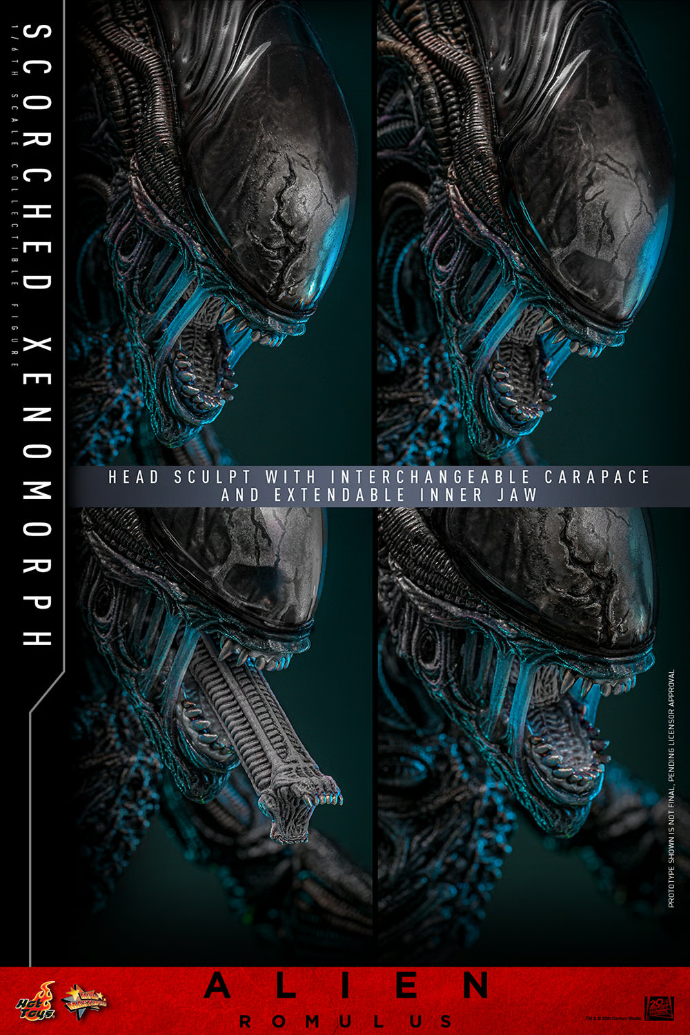 Alien: Romulus Scorched Xenomorph by Hot Toys