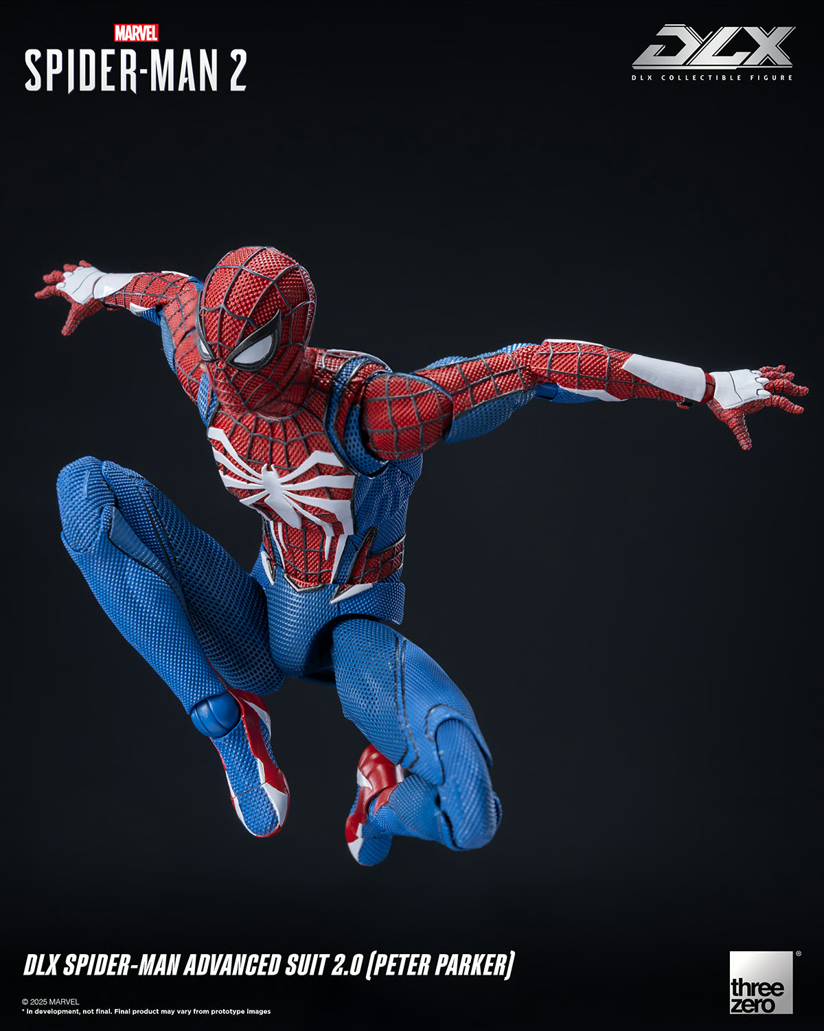 Spider-Man Advanced Suit 2.0 (Peter Parker) DLX Figure by Threezero