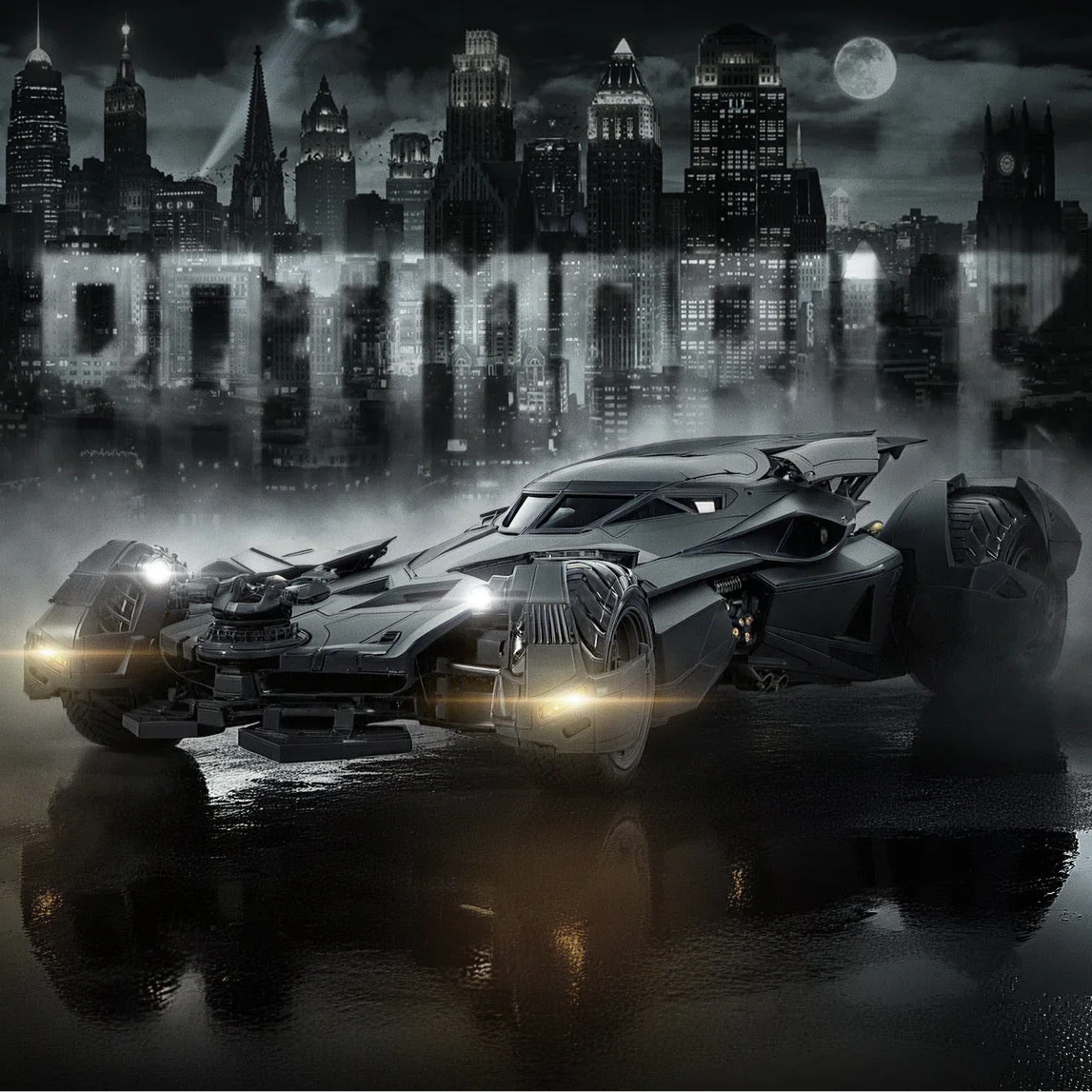 LPZZ Justice League Batmobile