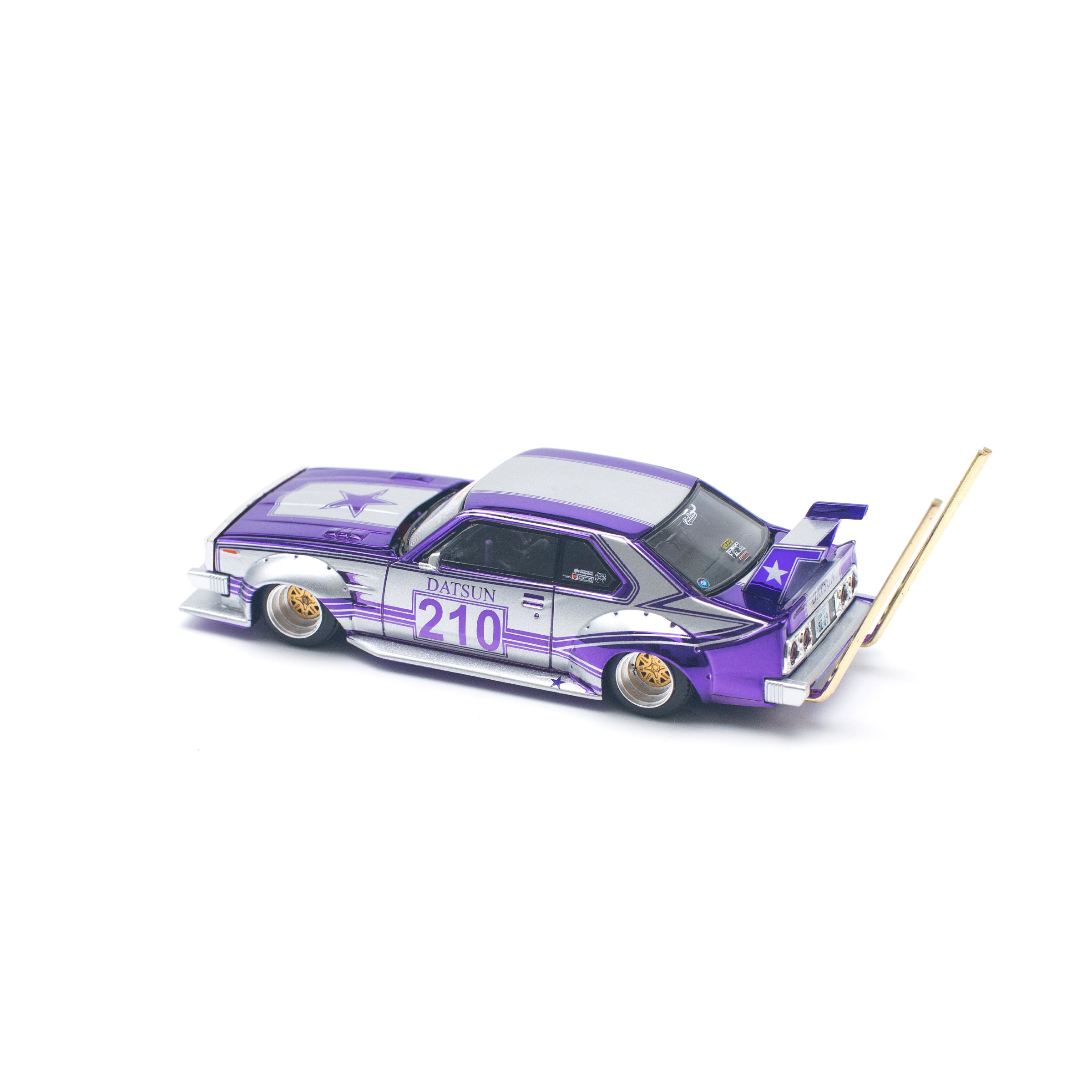 Skyline C210 Kaido Racer Bosozuko Style Purple PR640107 by Pop Race