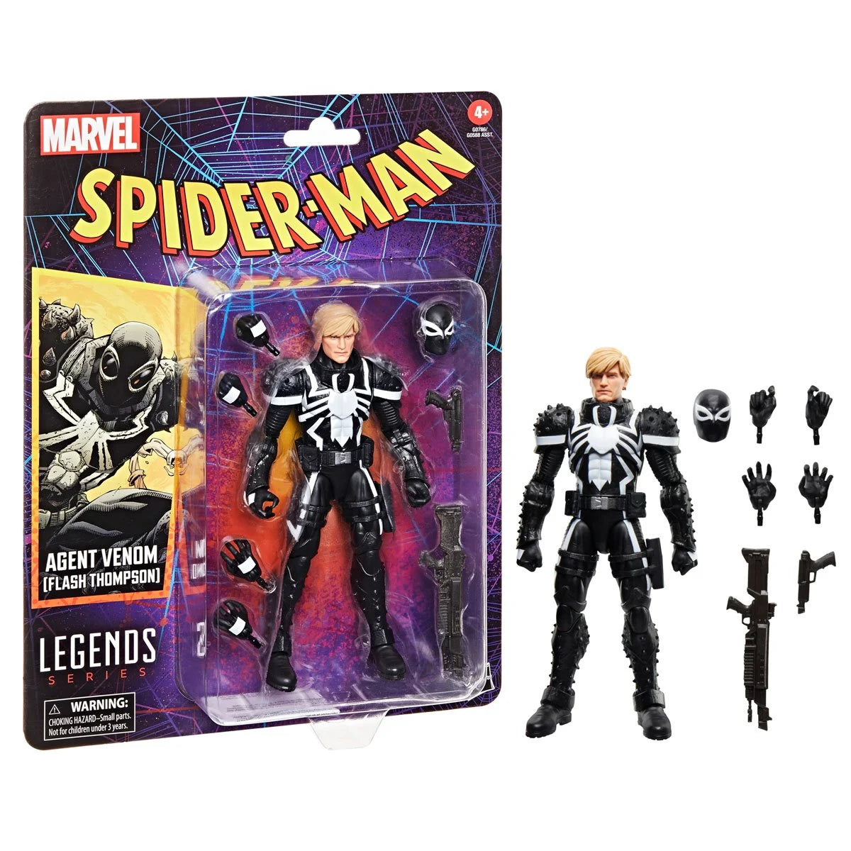 Spider-Man Marvel Legends Agent Venom Flash Thompson Action Figure