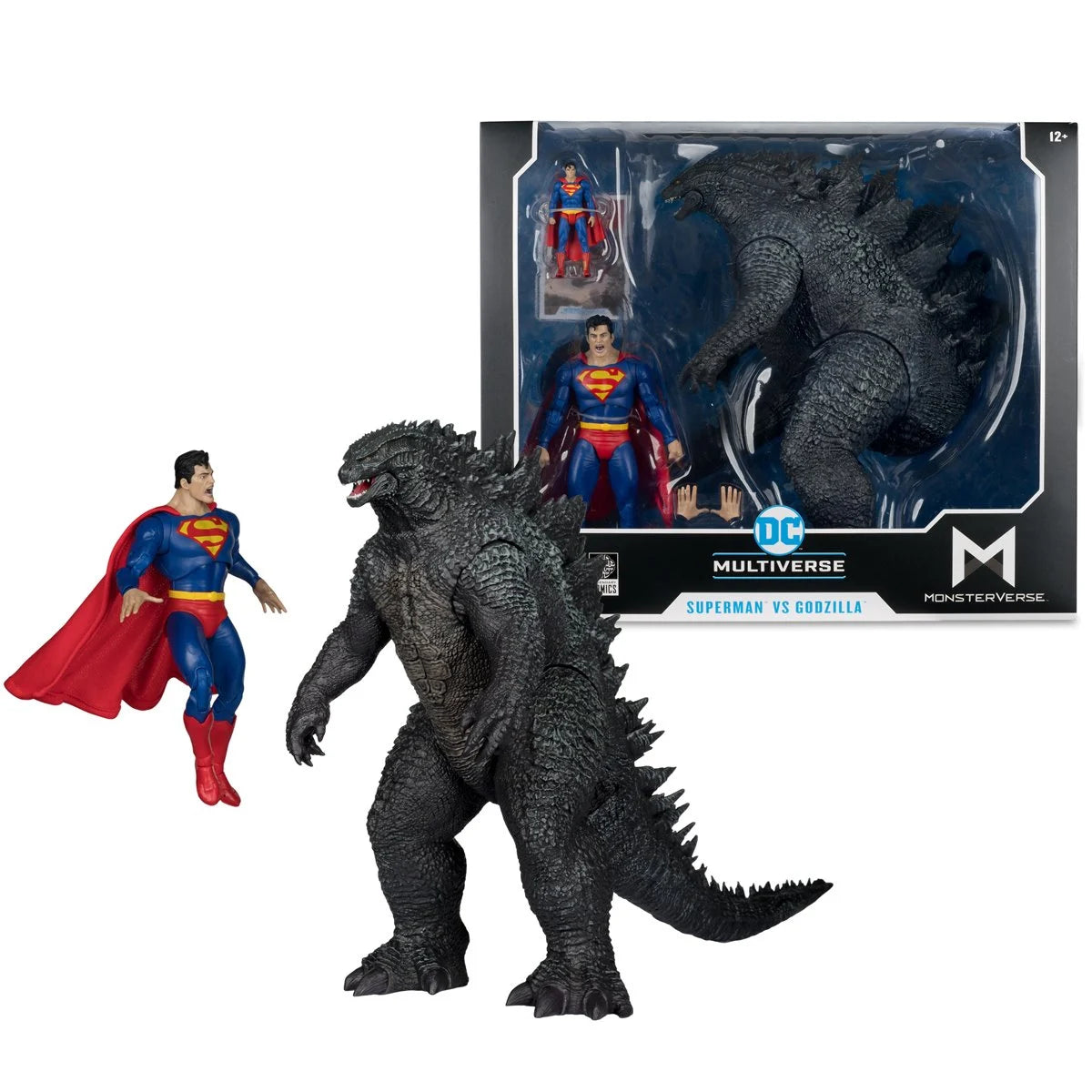 DC Multiverse (Justice League vs. Godzilla vs. Kong) Superman vs. Godzilla Megafig 2-Pack Action Figure