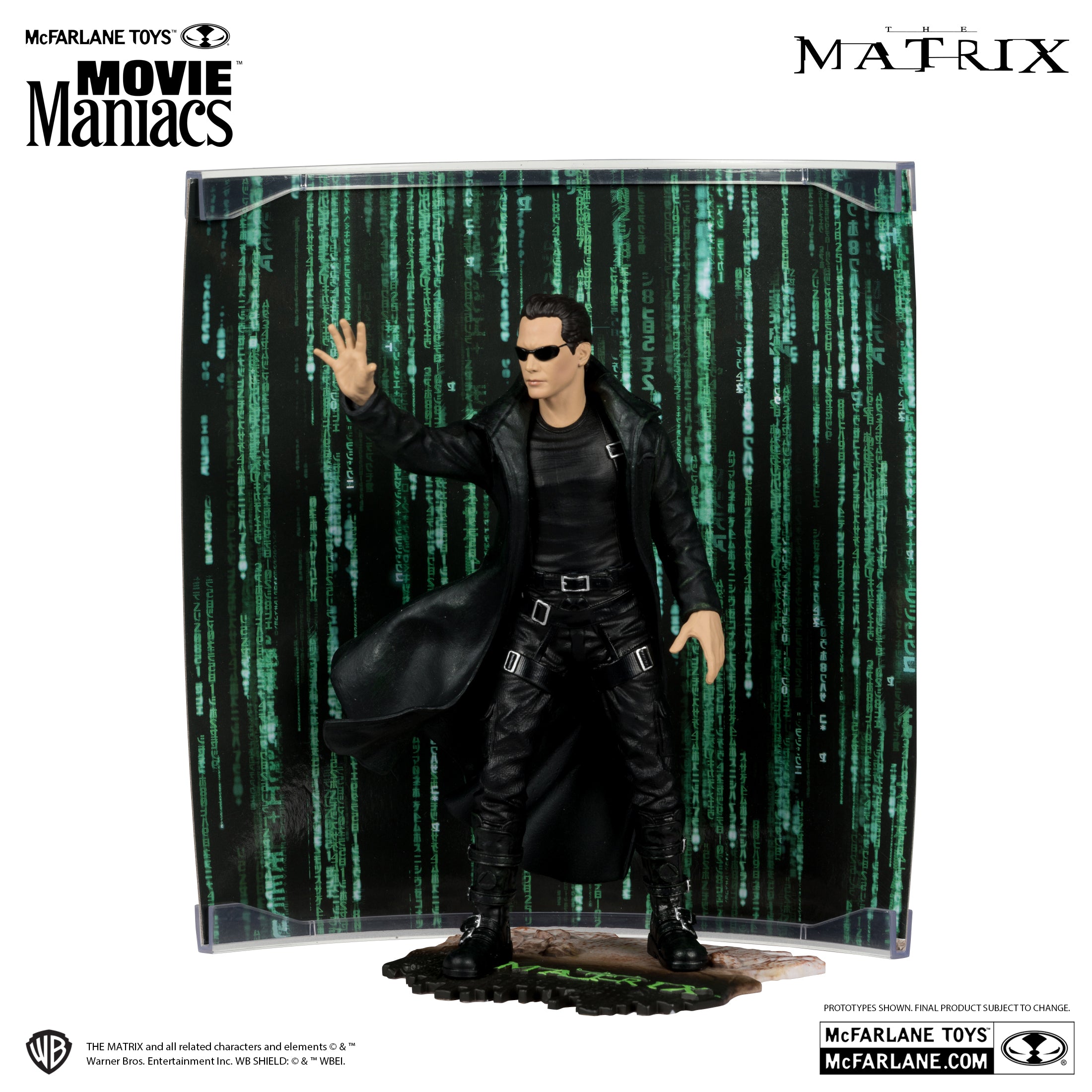 Neo (The Matrix) Movie Maniacs By Mcfarlane