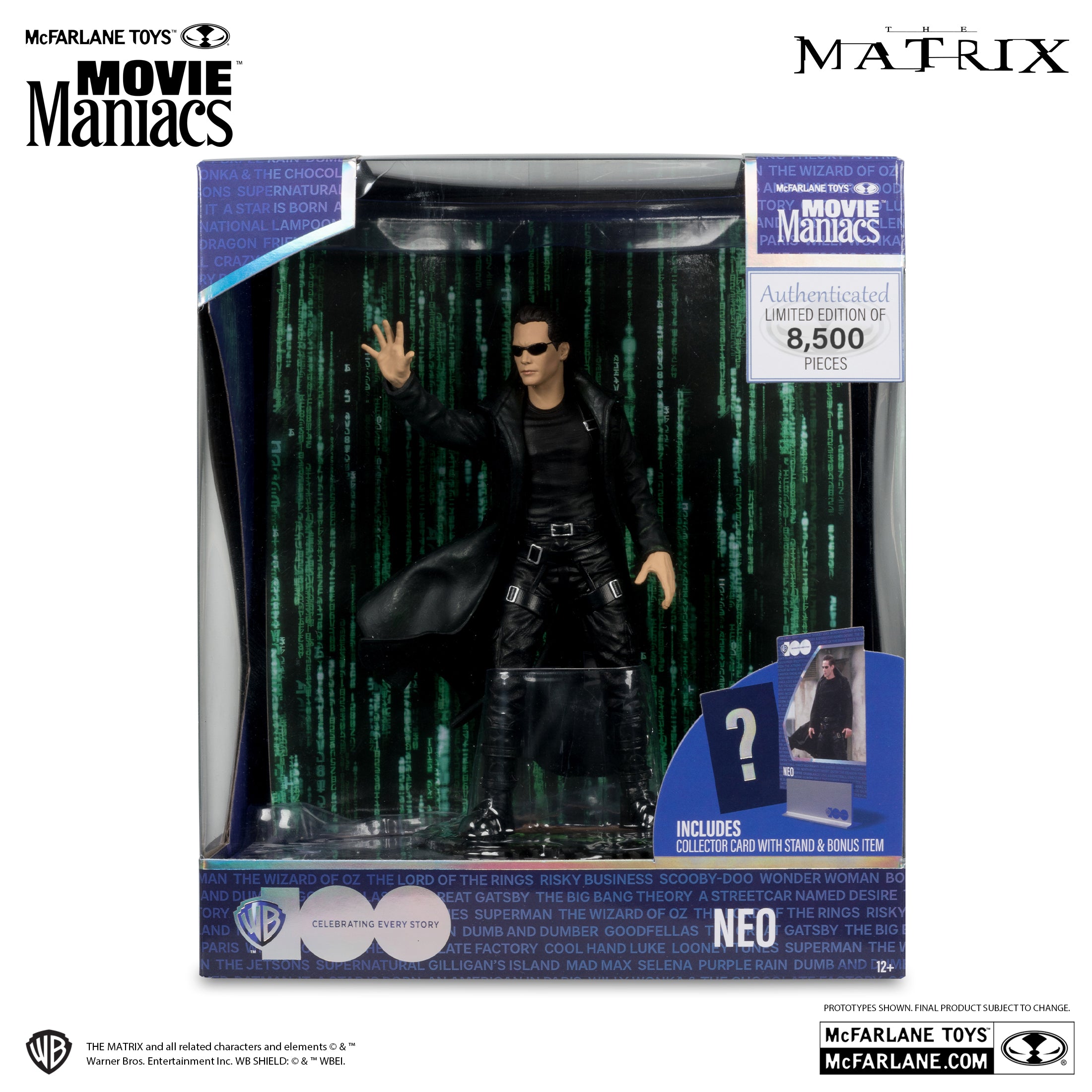 Neo (The Matrix) Movie Maniacs By Mcfarlane