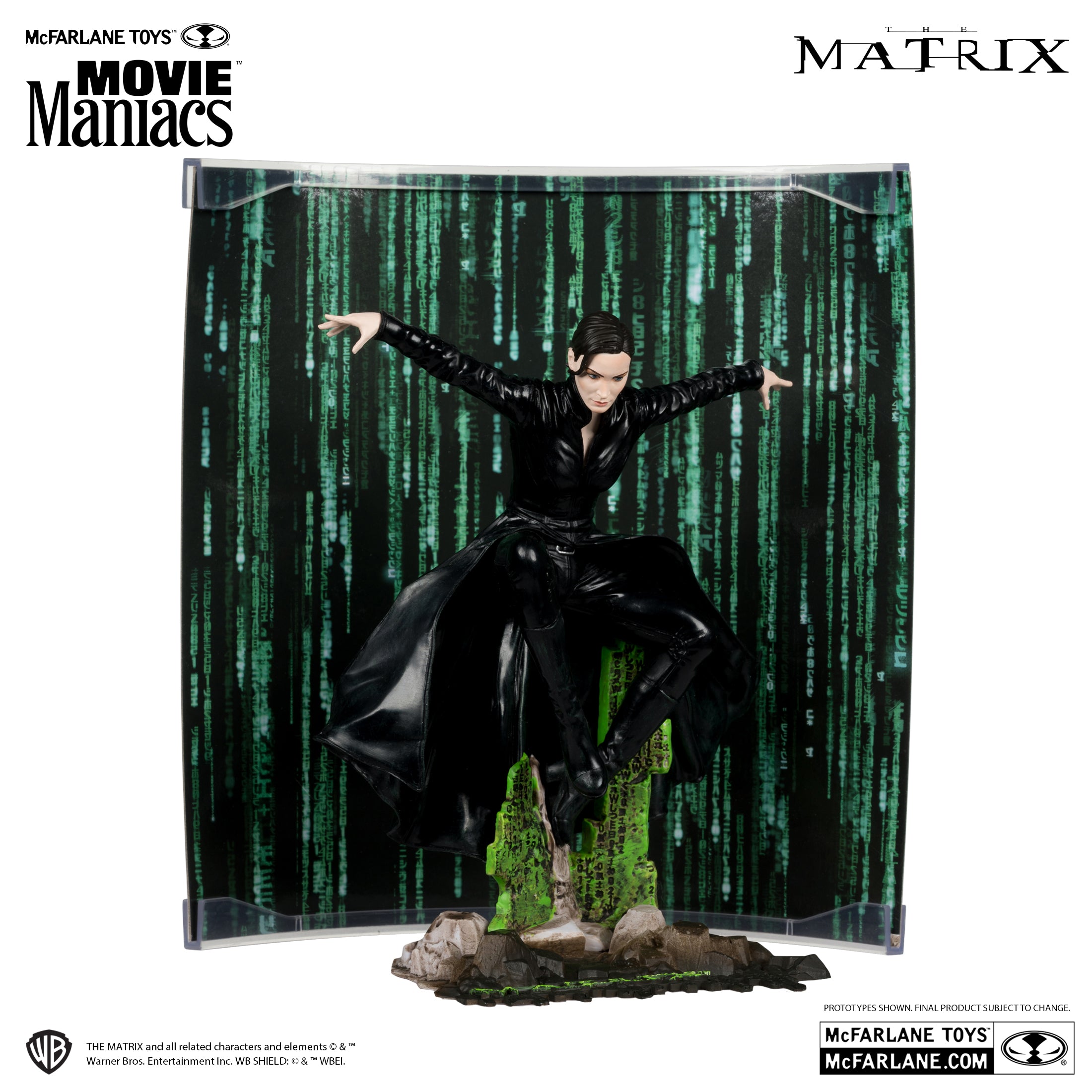 Trinity (The Matrix) Movie Maniacs By Mcfarlane