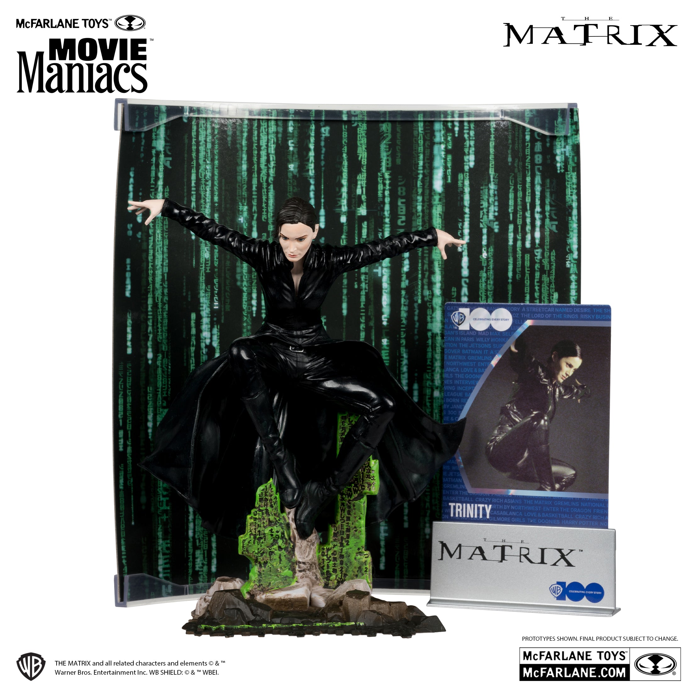 Trinity (The Matrix) Movie Maniacs By Mcfarlane