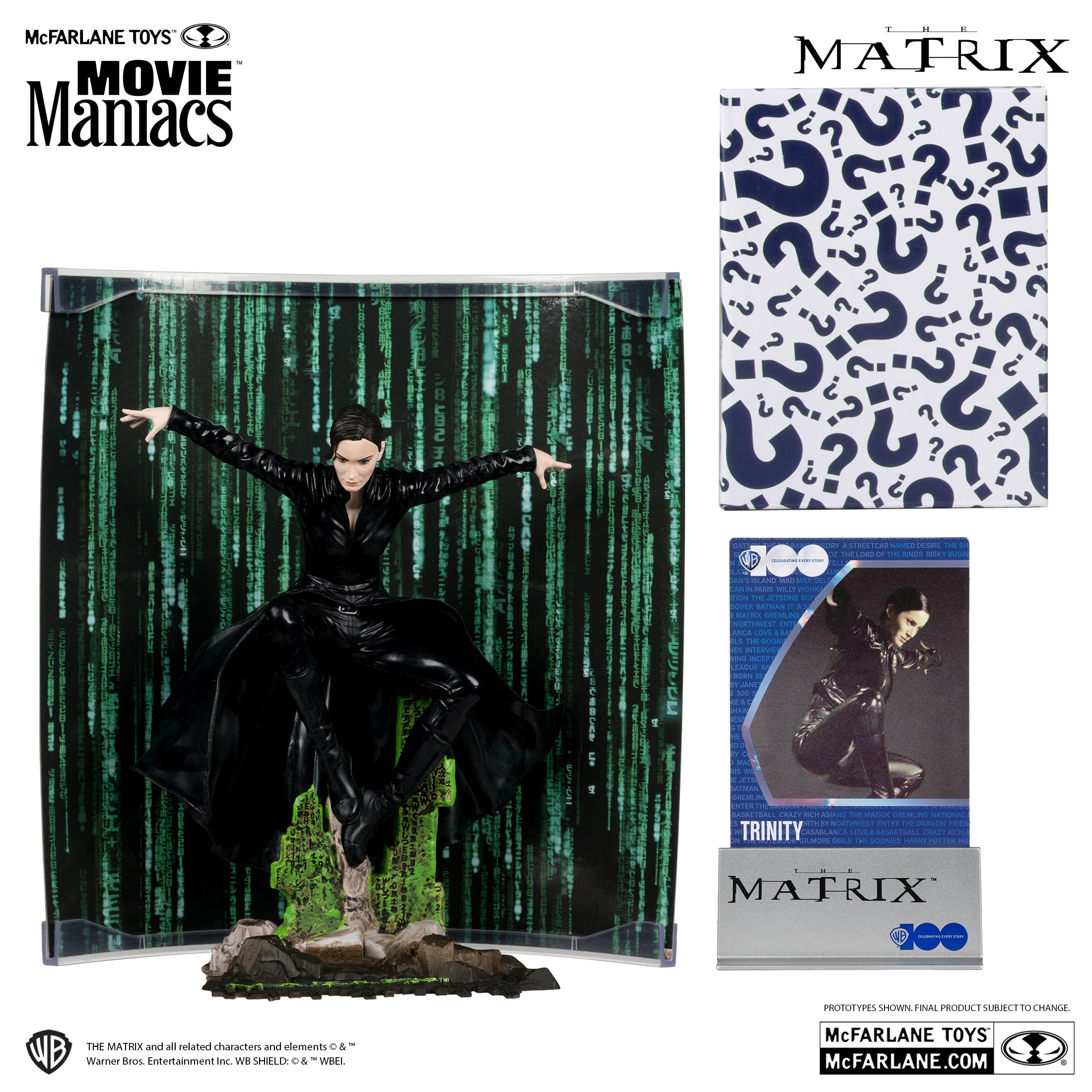 Trinity (The Matrix) Movie Maniacs By Mcfarlane