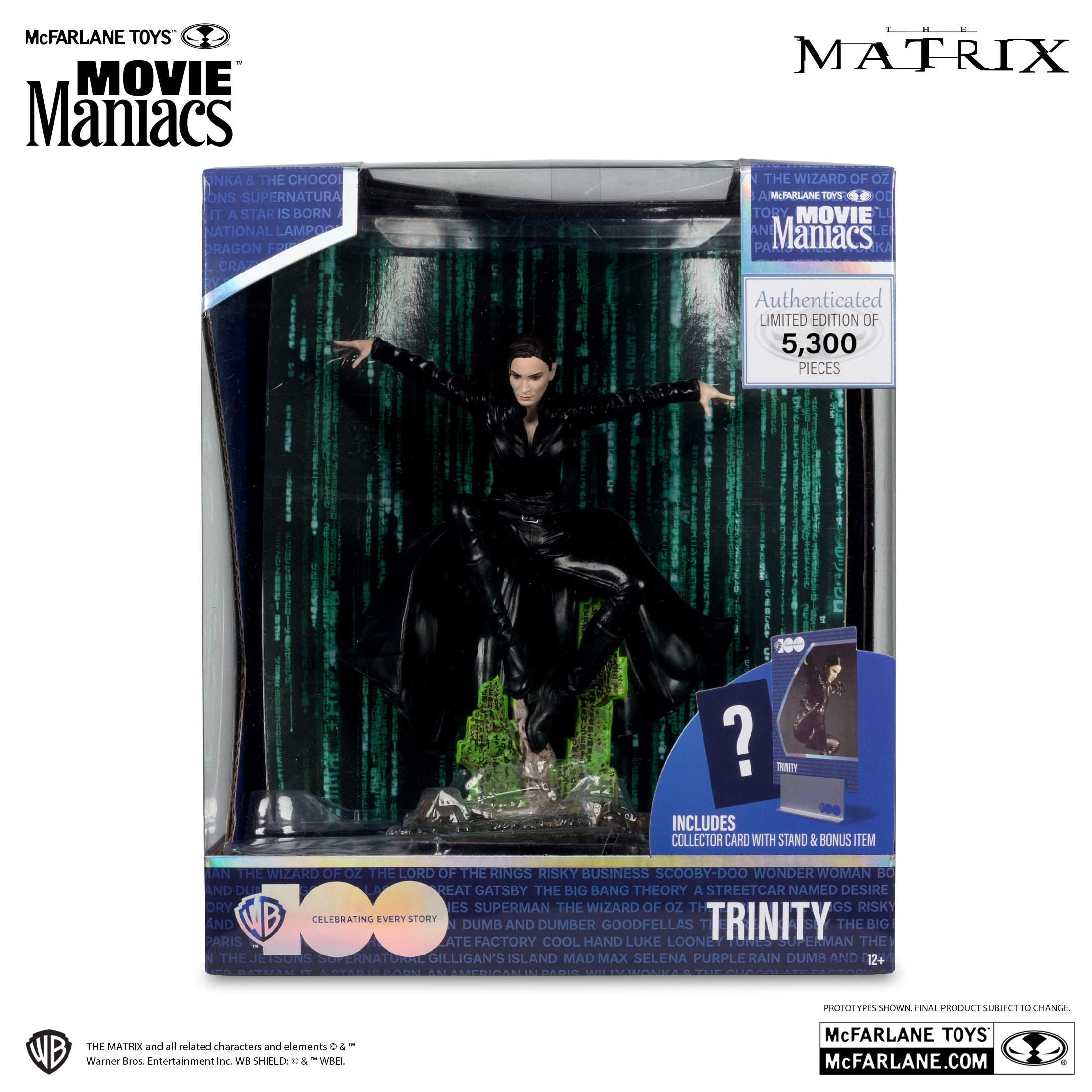 Trinity (The Matrix) Movie Maniacs By Mcfarlane