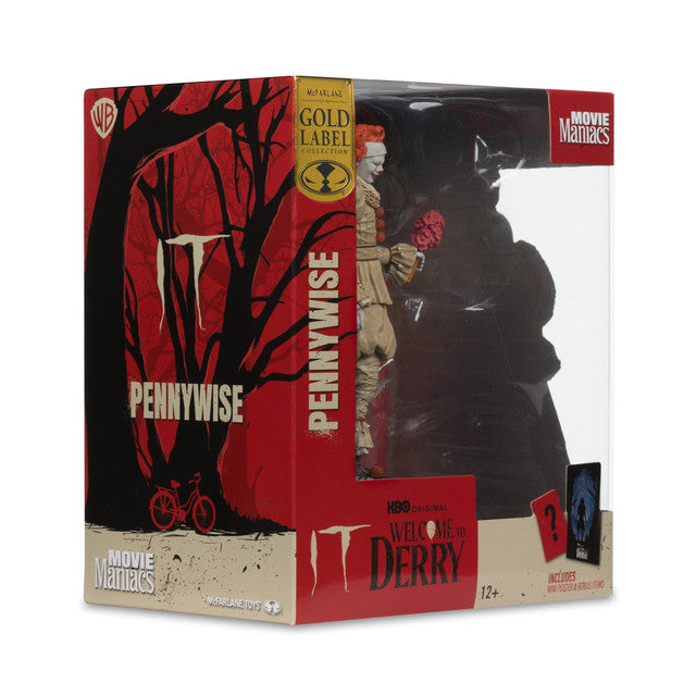 Pennywise: Flashback (Welcome to Derry) 6" Posed Gold Label Figure by McFarlane