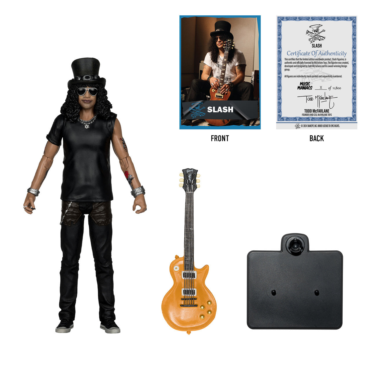 Slash (Music Maniacs: Rock) 6" Posed Figure