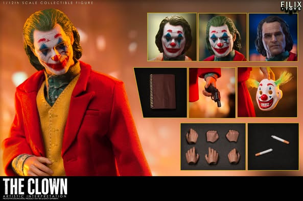 Filix Toys The Clown Joker Joaquin Phoenix