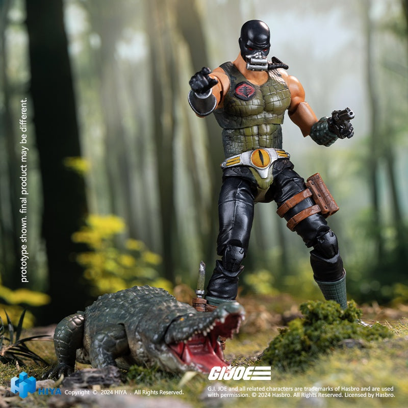HIYA Exquisite Mini Series 1/18 Scale Croc Master & Fiona Action Figure