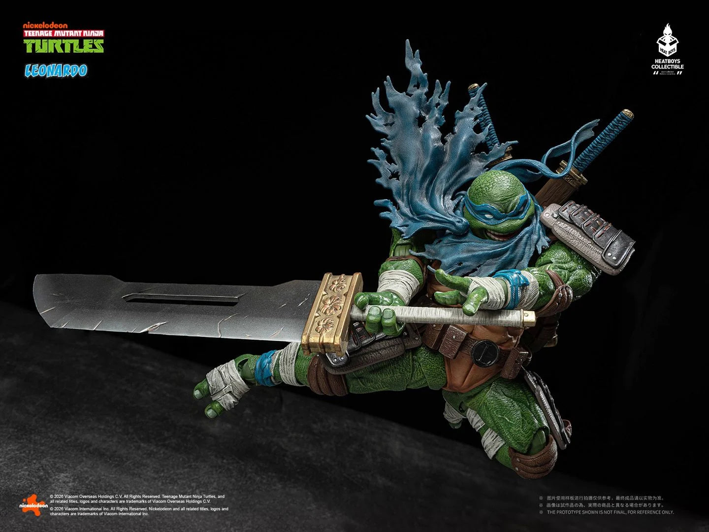 Teenage Mutant Ninja Turtles HB0103 Leonardo (Deluxe Ver.) Action Figure (With Bonus) BY HEATBOYS