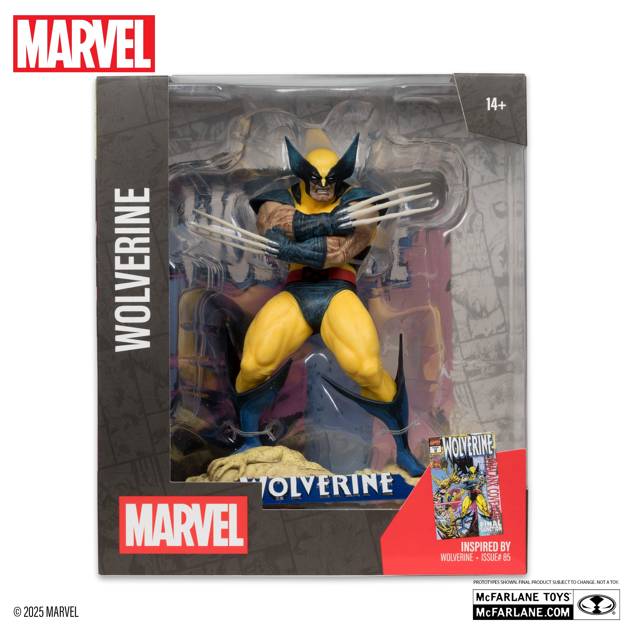 Wolverine 1:10th Scale Collectible with Scene (Wolverine #85)