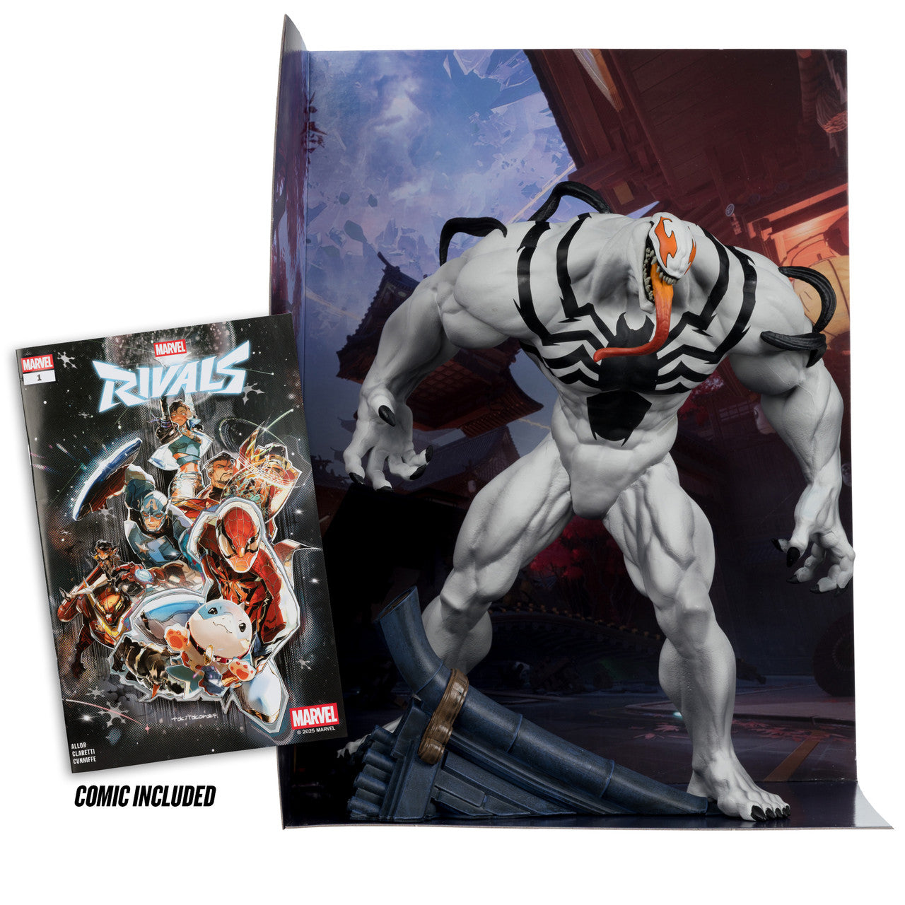 Venom (Marvel Rivals) Red Platinum Edition 1:6th Scale Collectible Figure by McFarlane