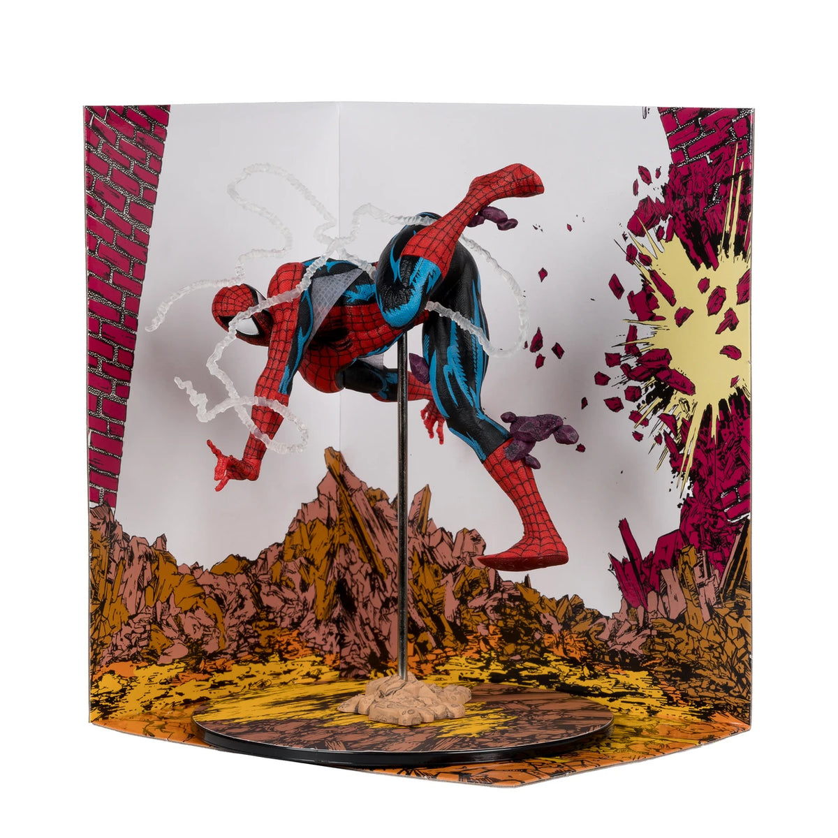 Spider-Man (Amazing Spider-Man #318) 1:10th Scale Collectible Figure w/Scene